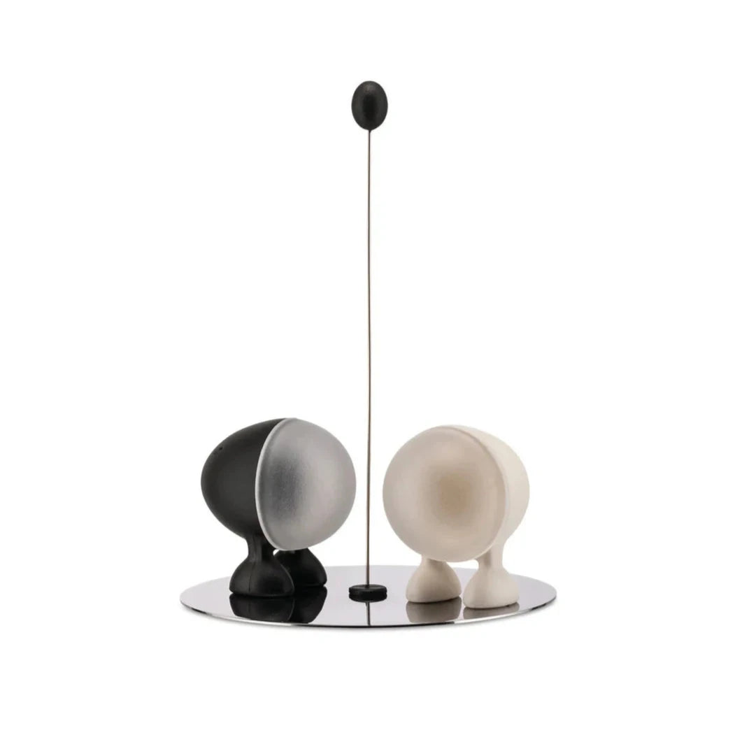 Zout- en peperstel LILLIPUT zwart en wit