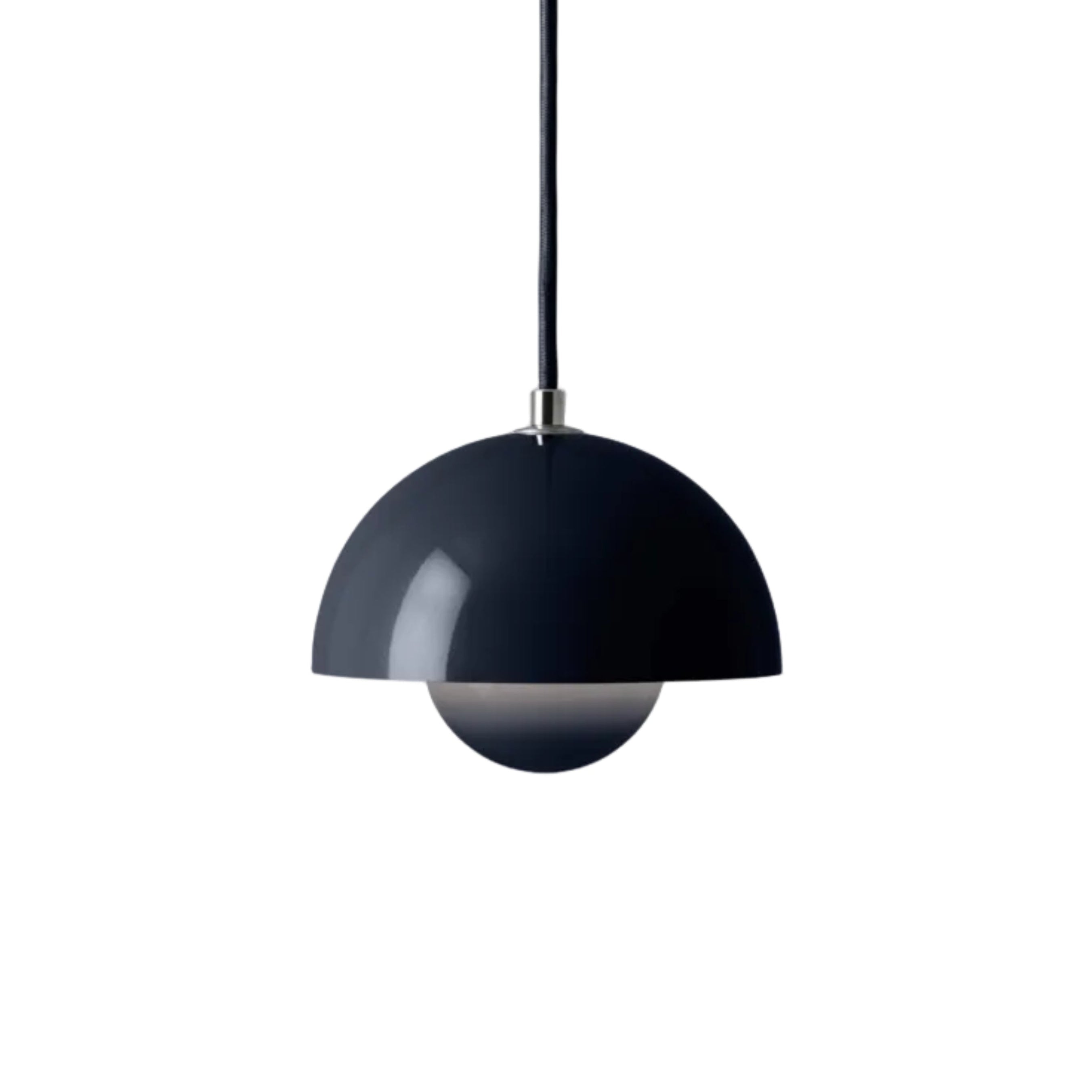 Hanglamp FLOWERPOT staal blauw
