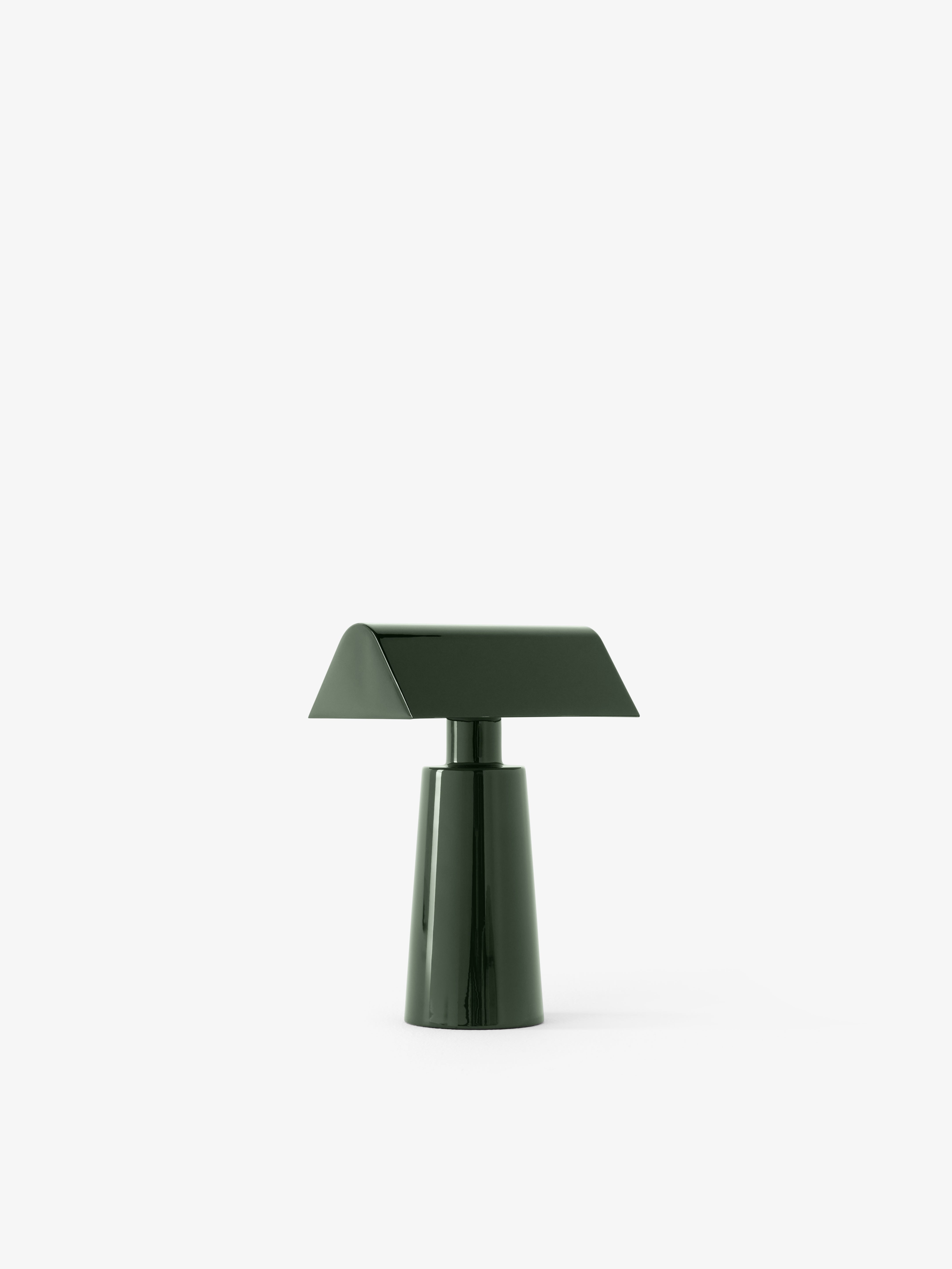 Draagbare lamp CARET MF1 donkergroen