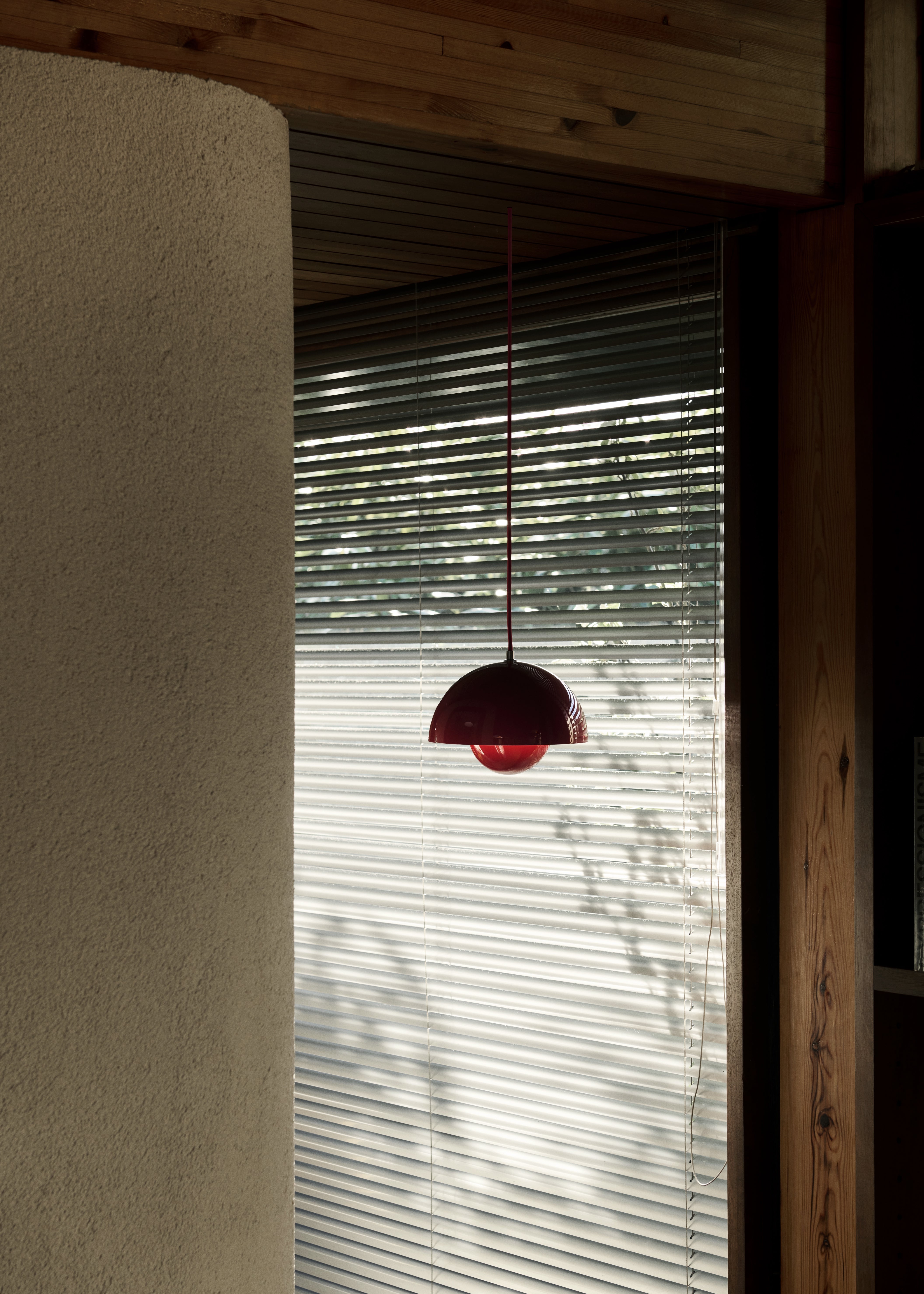 hanglamp FLOWERPOT wijnrood