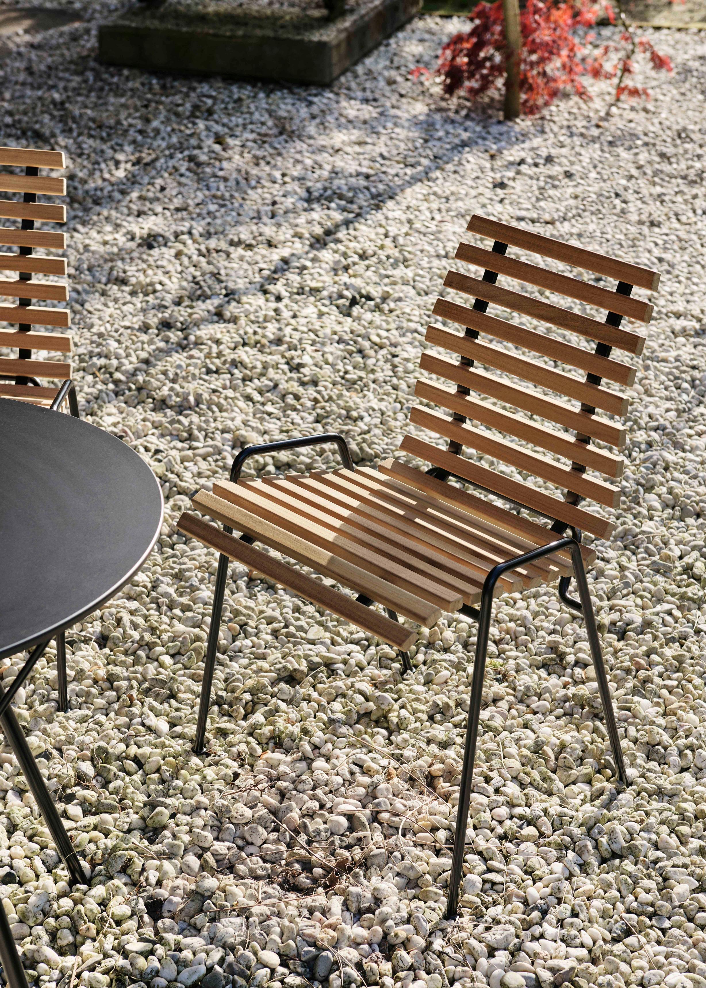 Ronde buiten tafel RFH zwart
