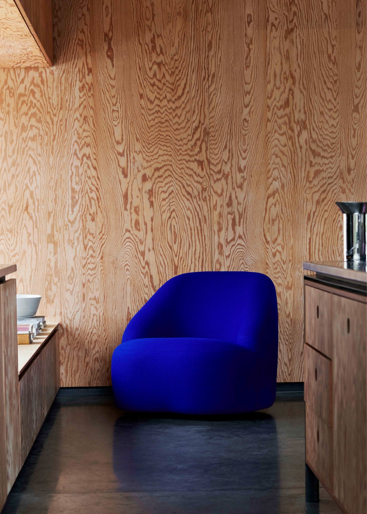 Gestoffeerde MARGAS LC2 fauteuil