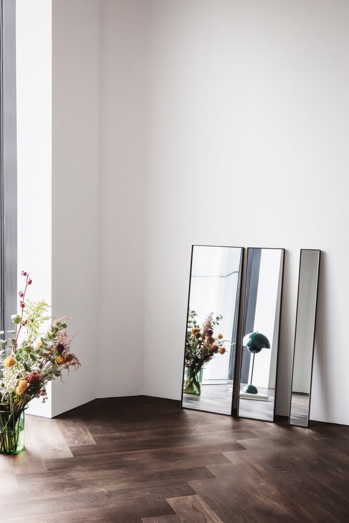 Wandspiegel AMORE SC50 met bronzen frame