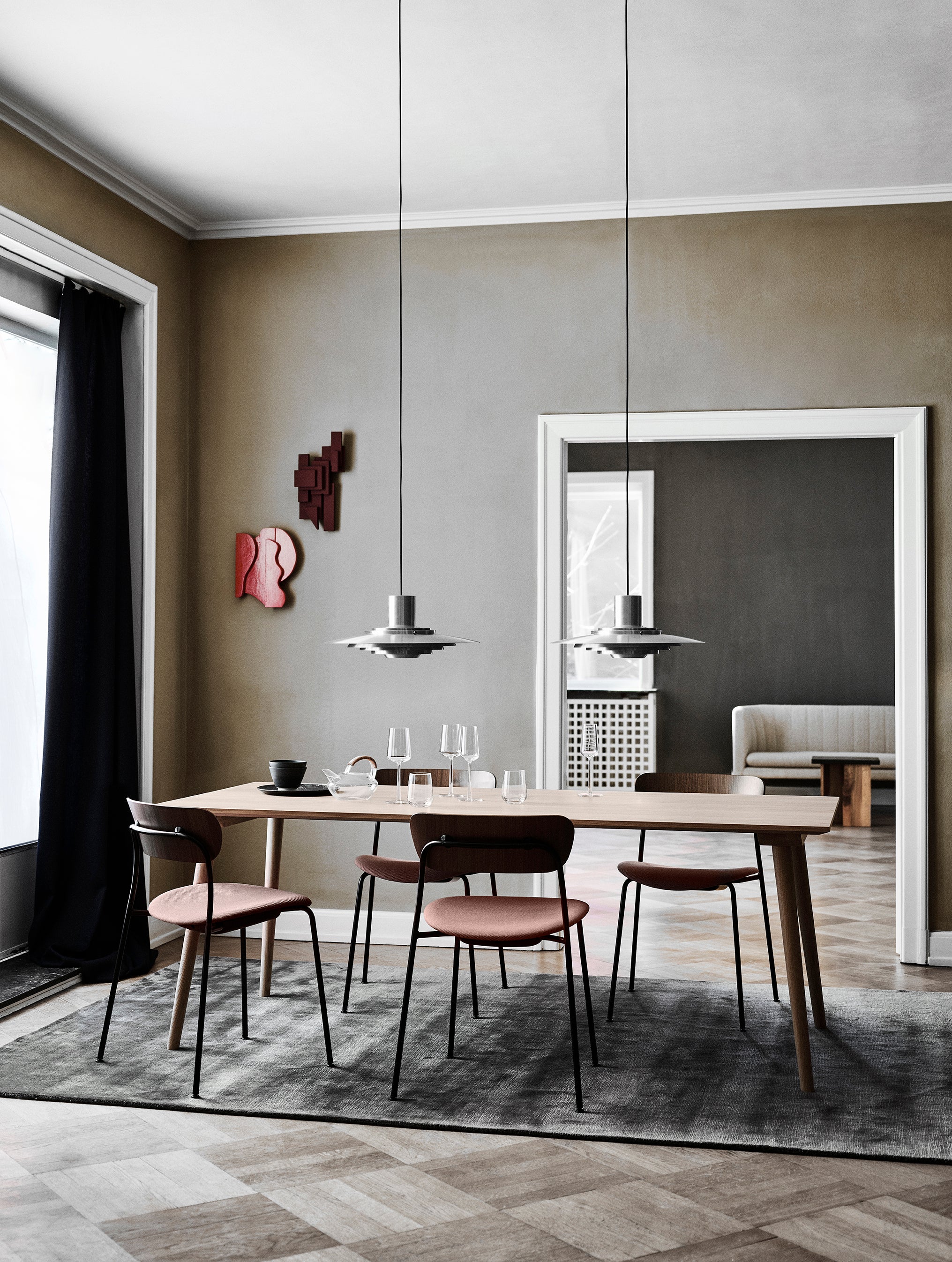 Hanglamp P376 aluminium