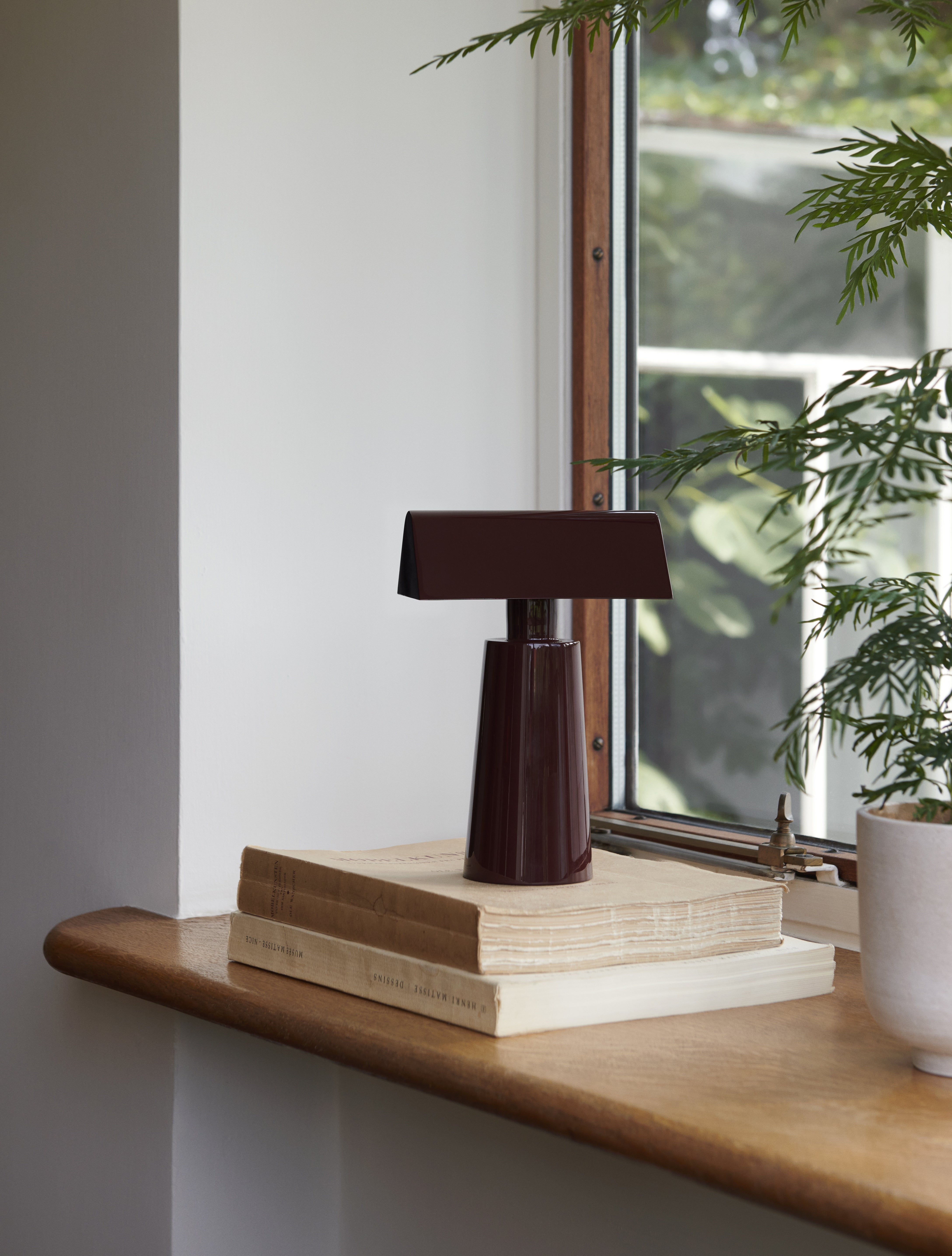 Draagbare lamp CARET MF1 bordeaux