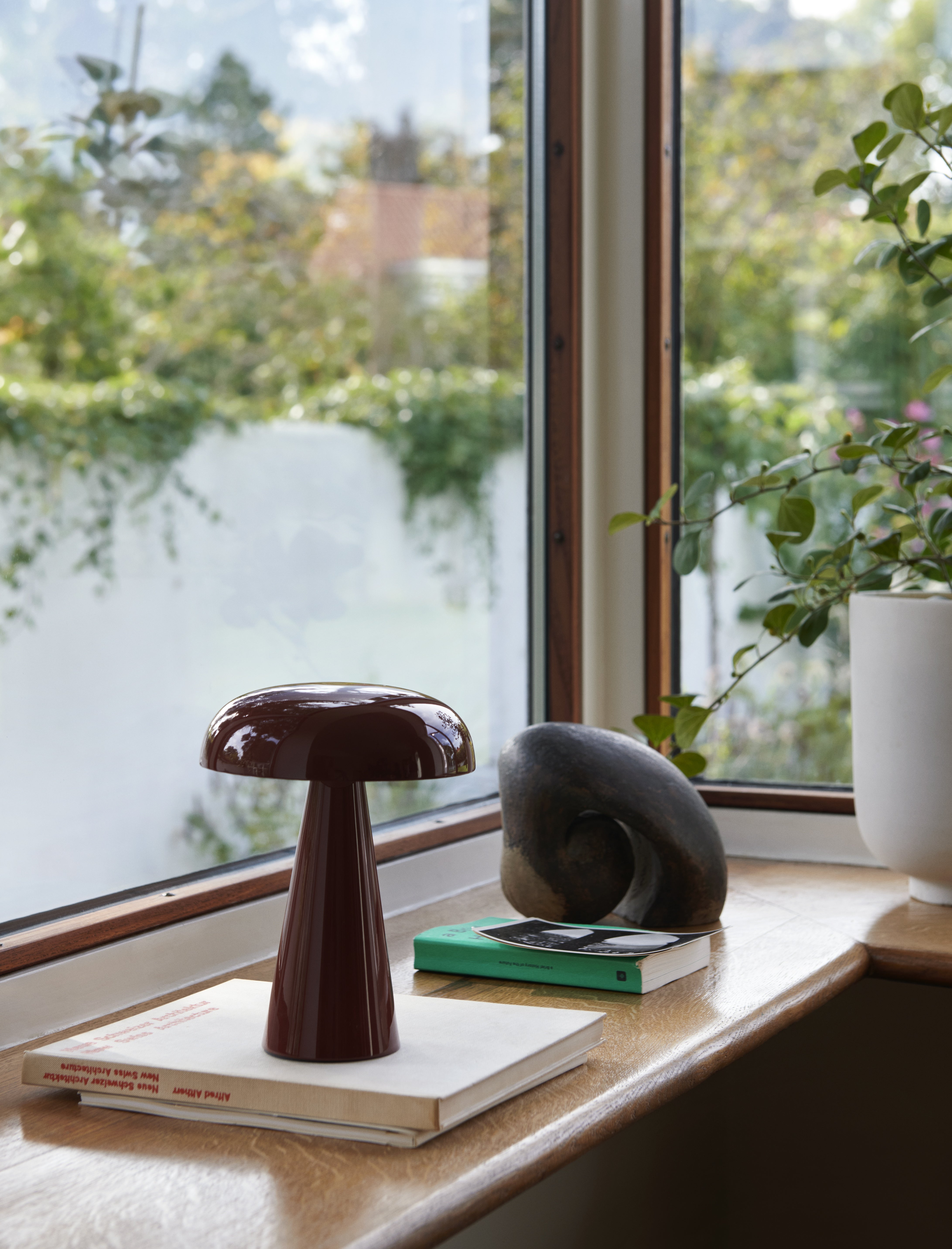 Draagbare lamp COMO SC53 kastanjebruin
