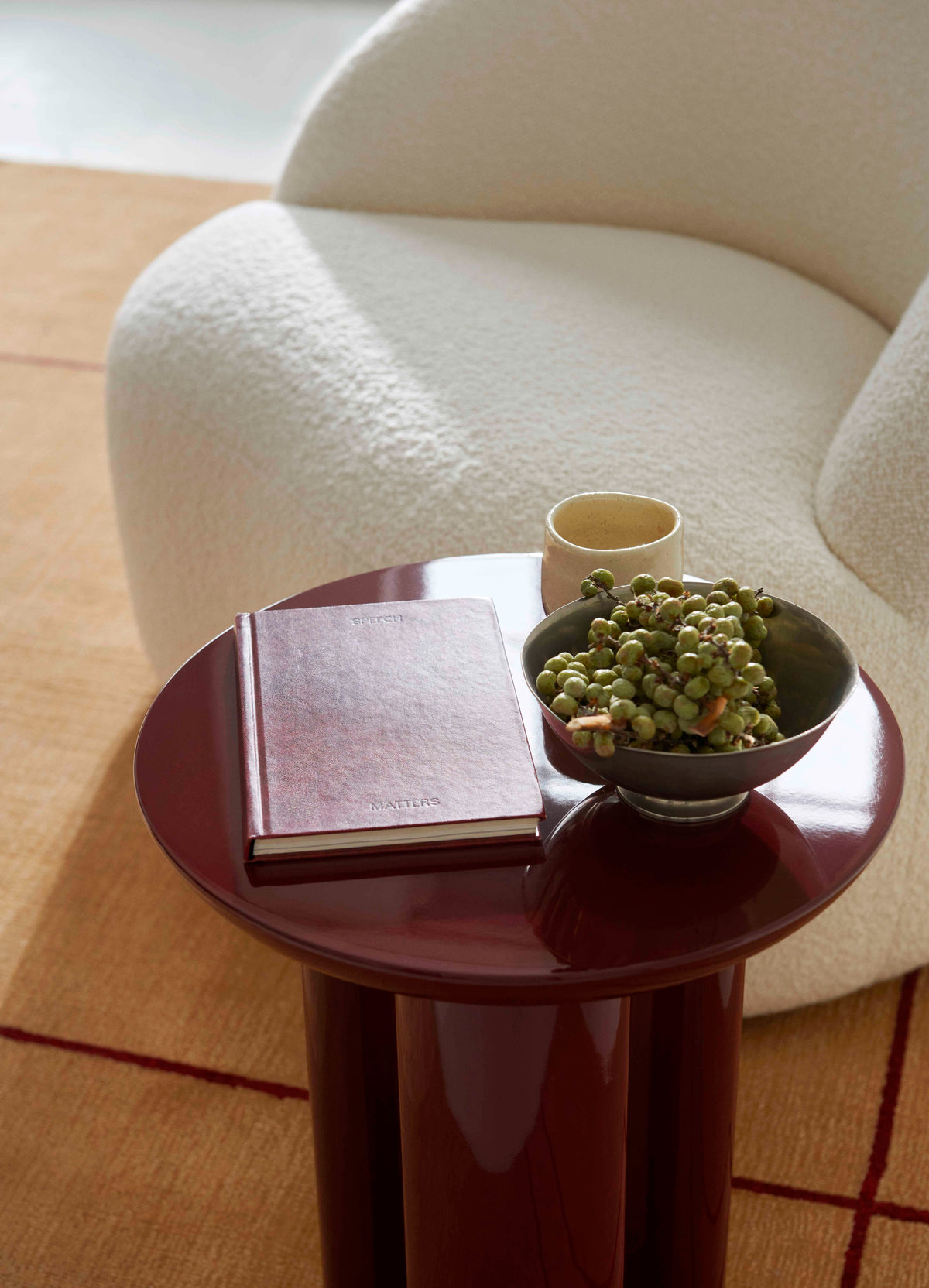 Gestoffeerde MARGAS LC2 fauteuil