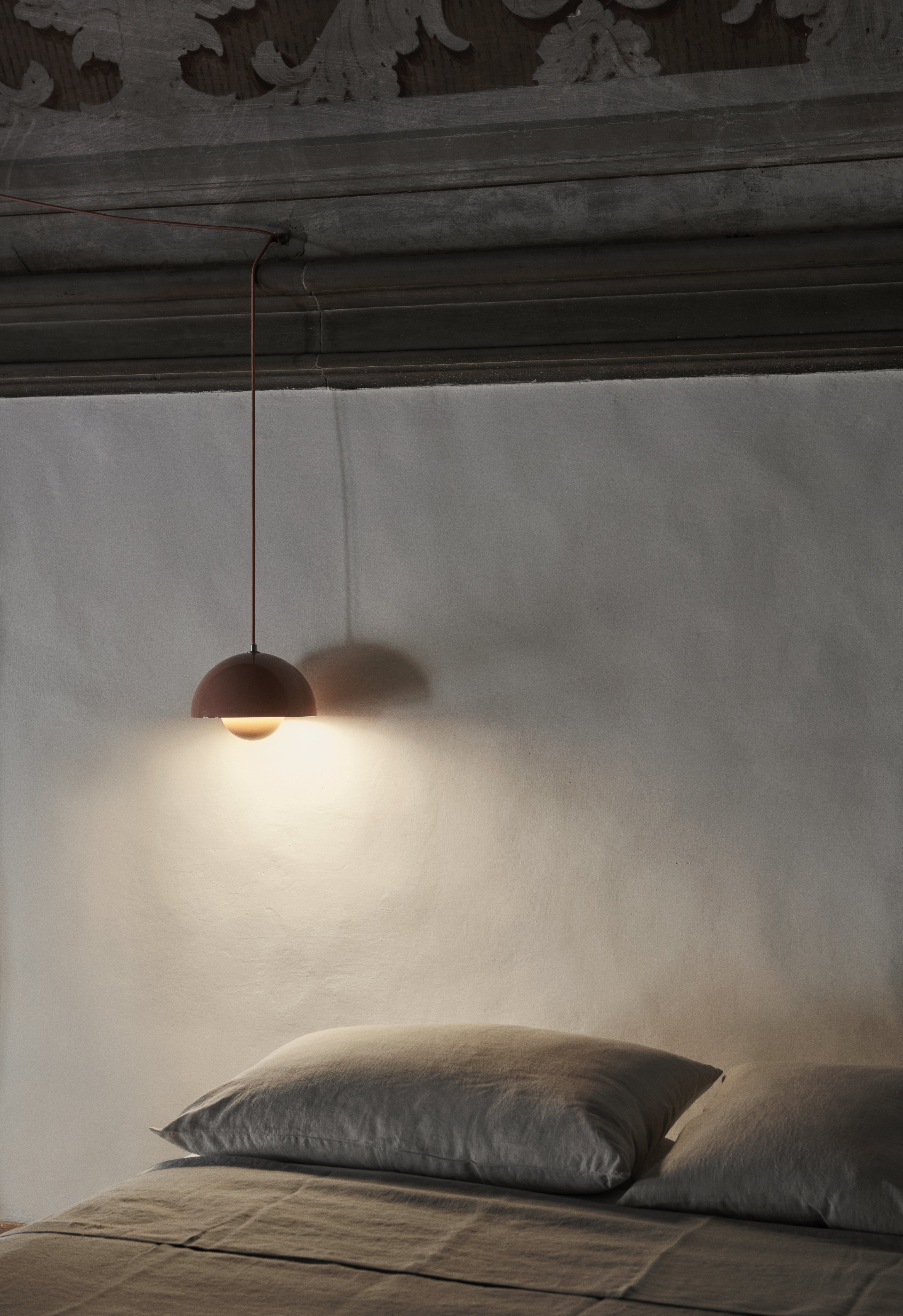 hanglamp FLOWERPOT wijnrood