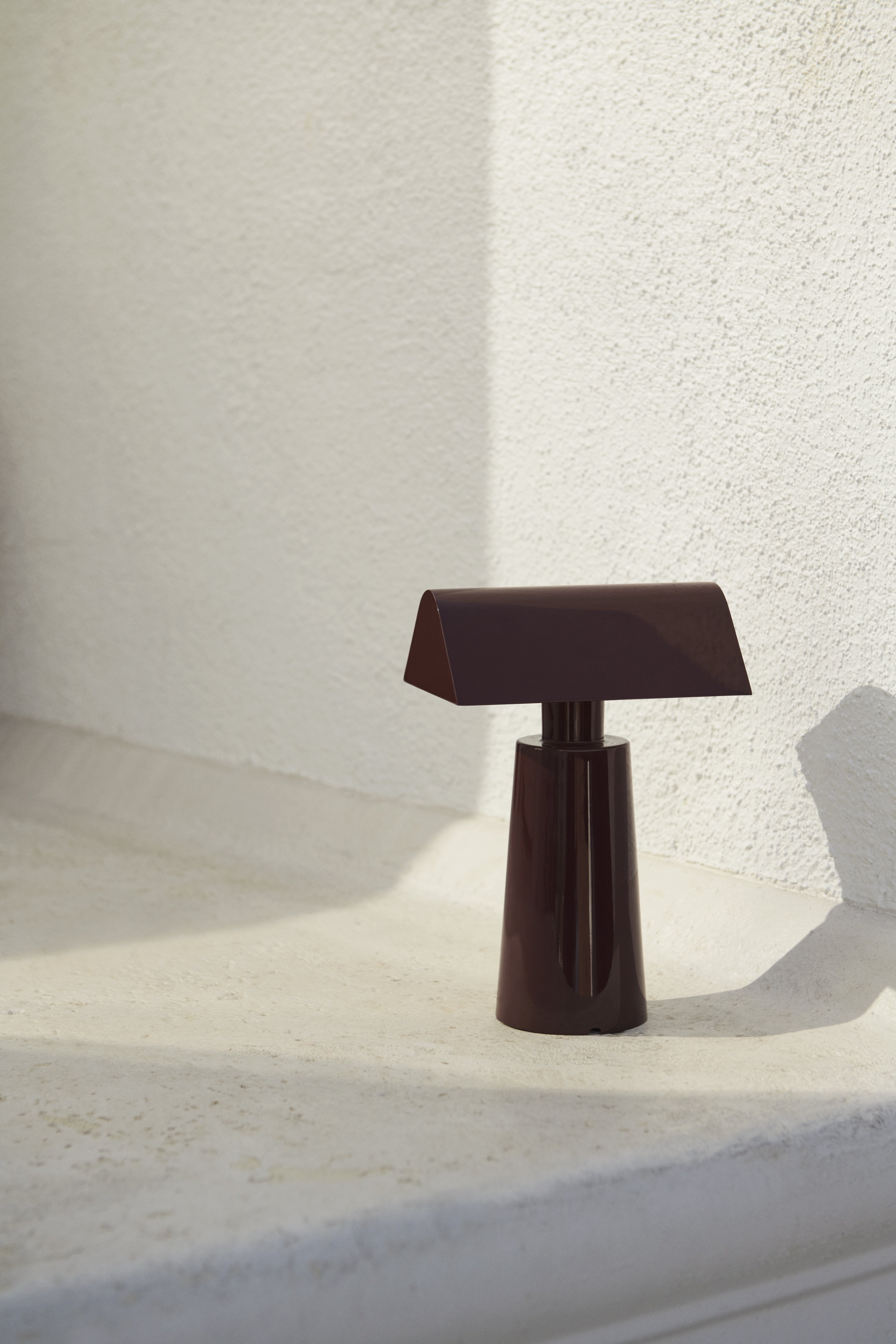 Draagbare lamp CARET MF1 bordeaux