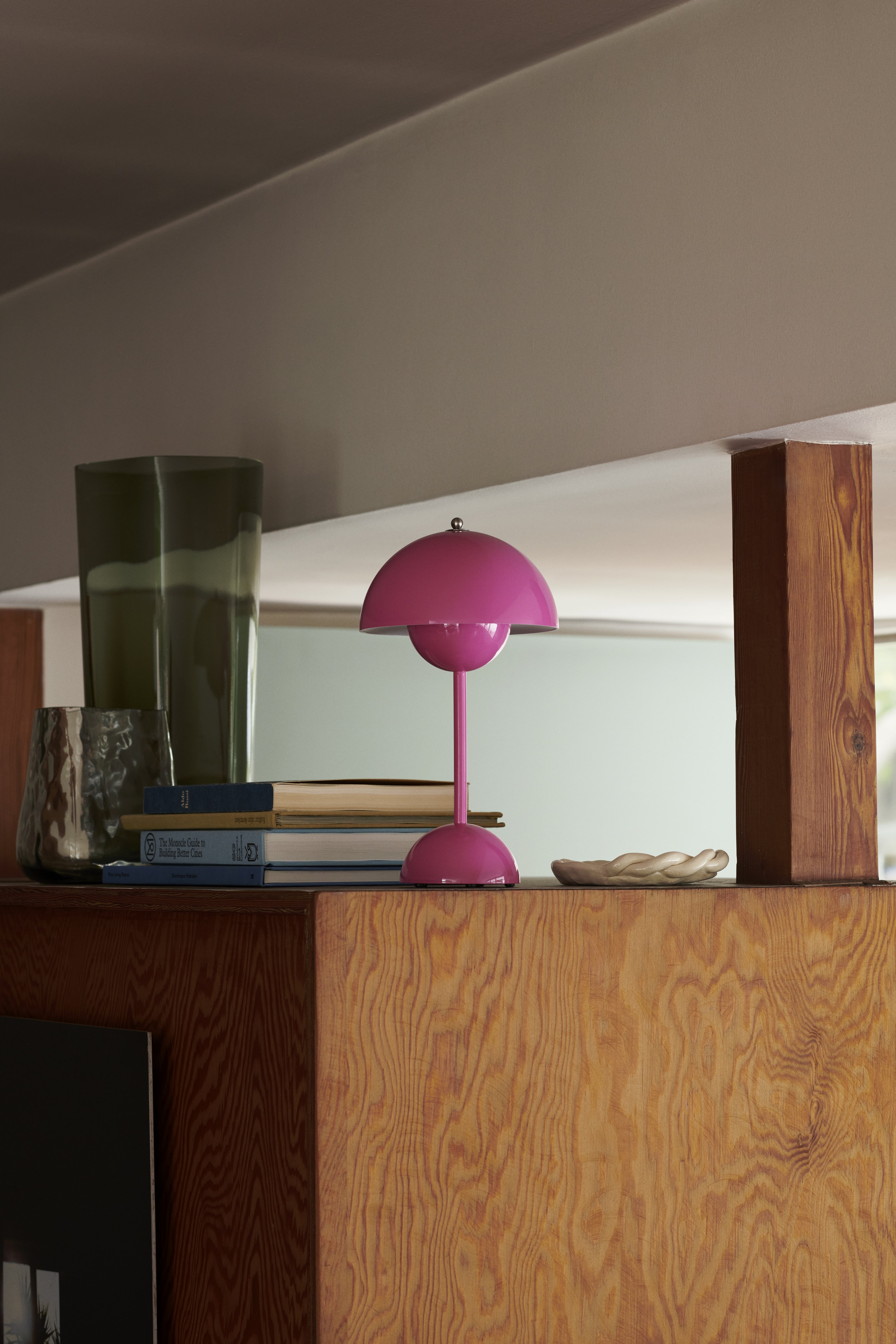 Draagbare lamp FLOWERPOT VP9 fuchsia