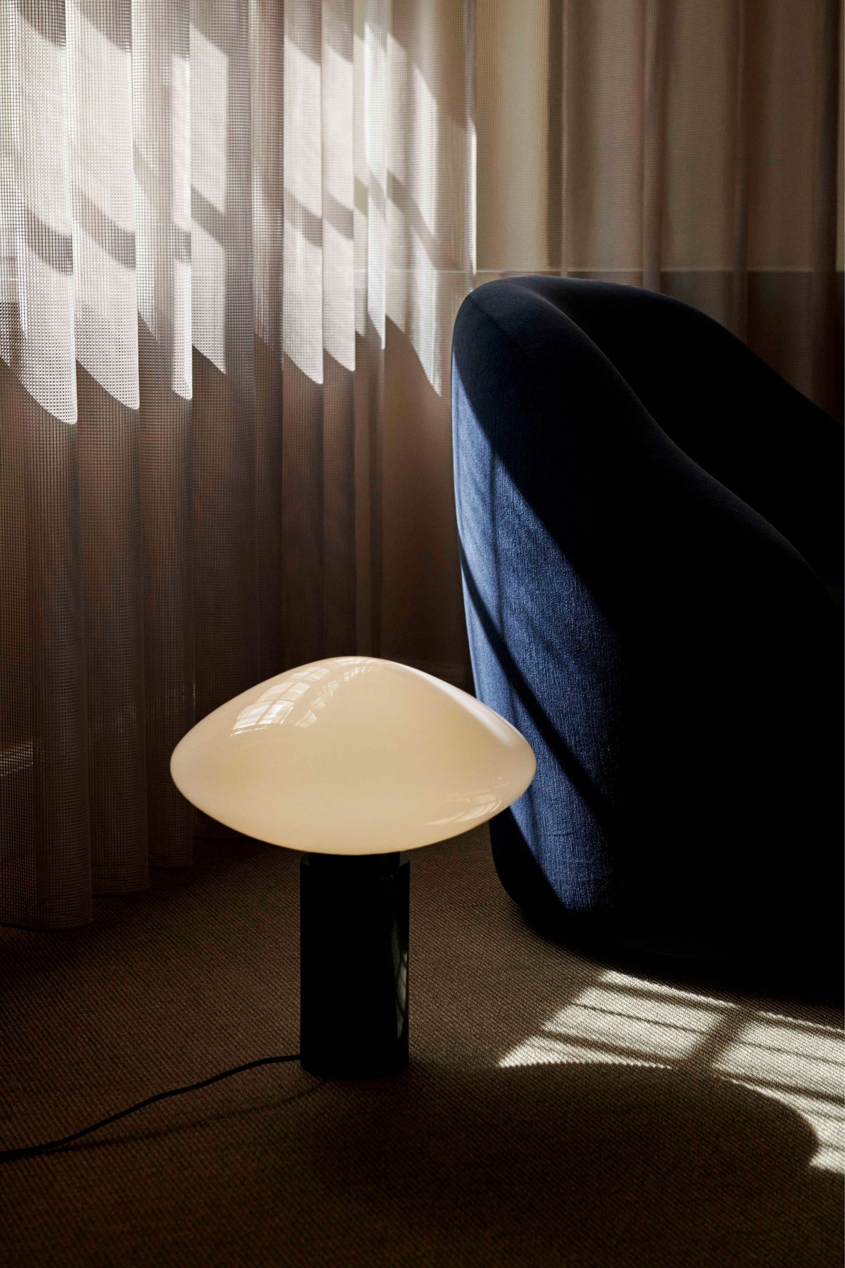 Gestoffeerde MARGAS LC2 fauteuil