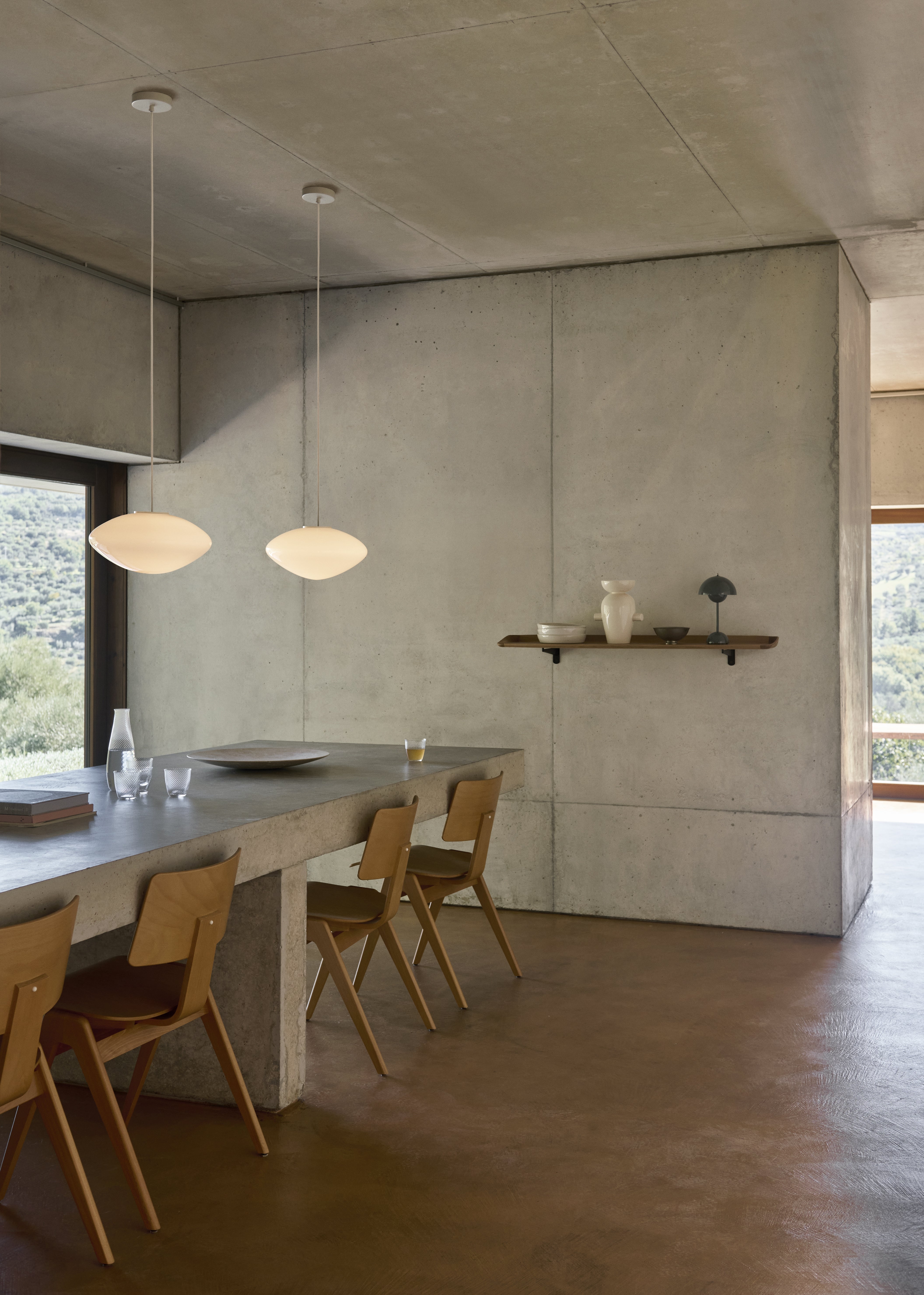 Hanglamp MIST met opalen kap