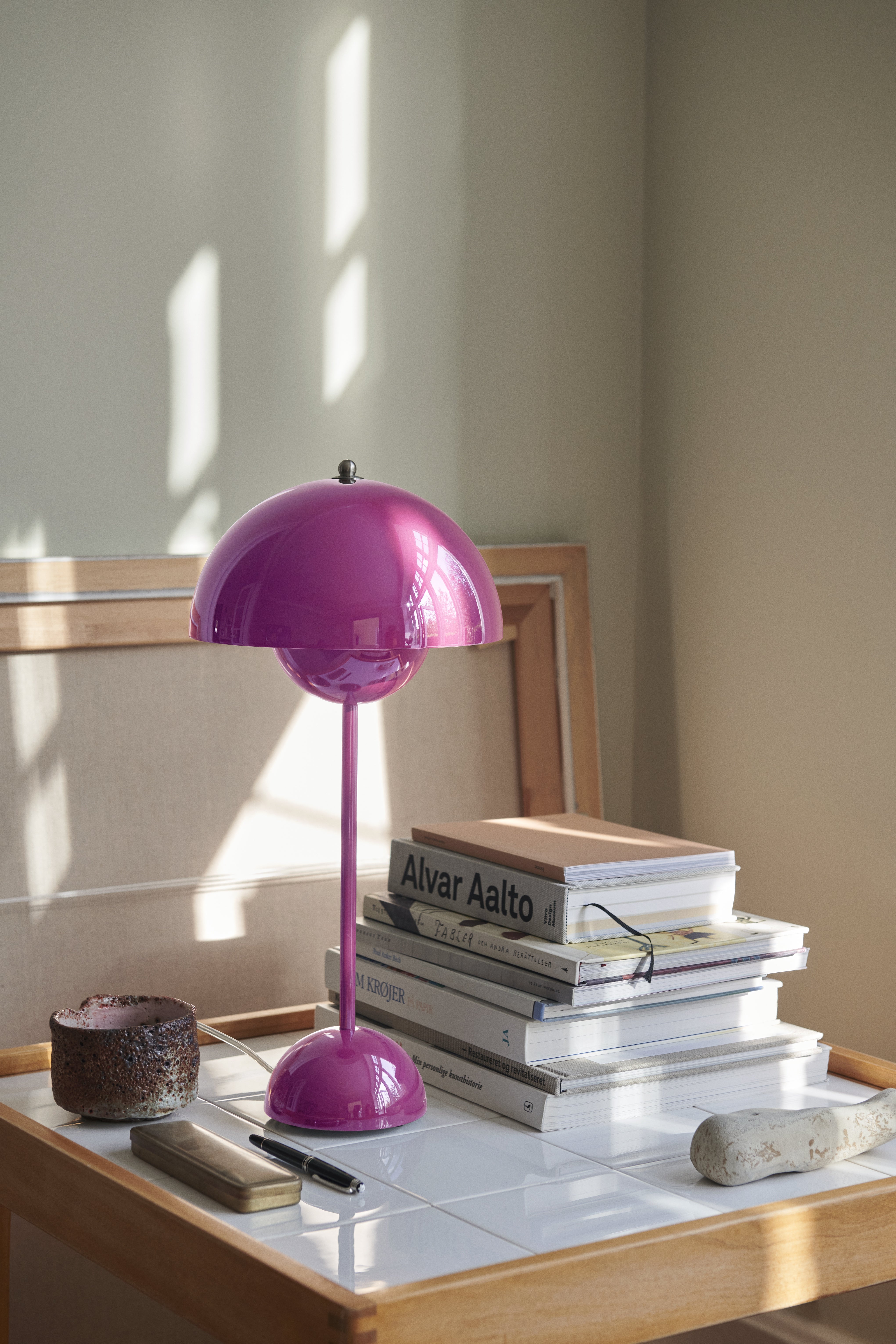 Tafellamp FLOWERPOT VP3 fuchsia