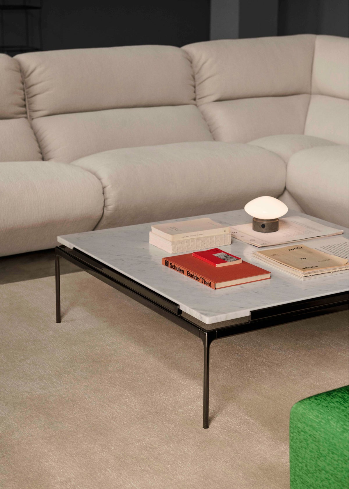 Modulaire sofa HI LO AV55 - gestoffeerd hoekmodule