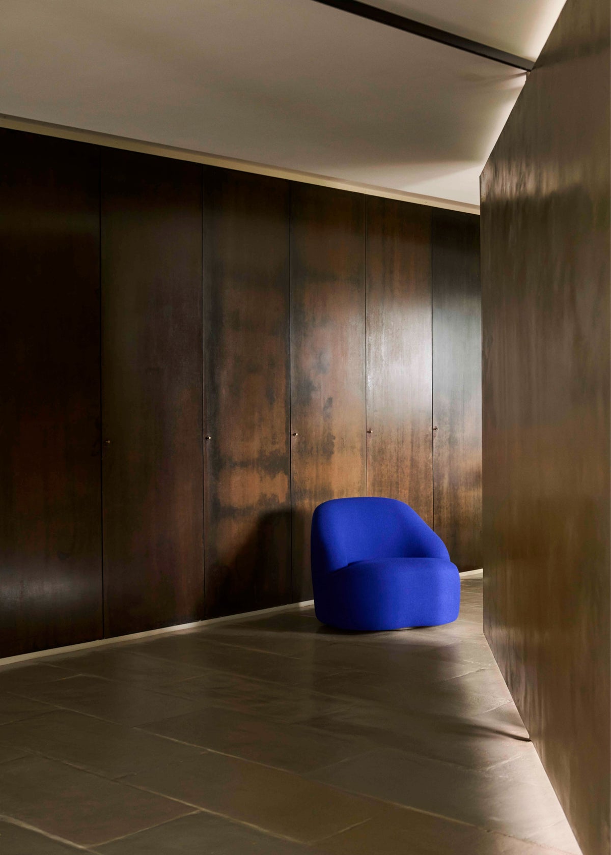 Gestoffeerde MARGAS LC2 fauteuil