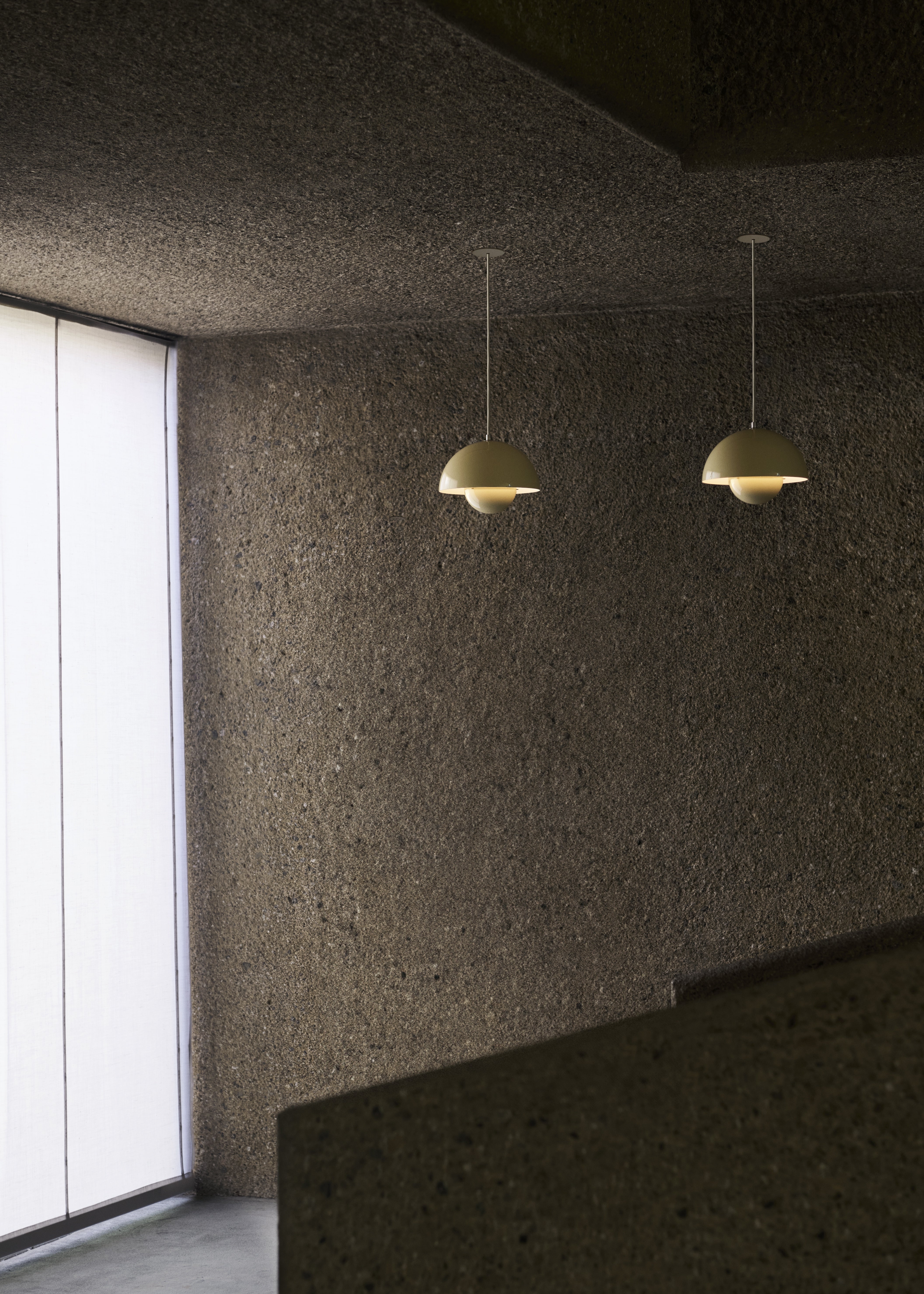 Hanglamp FLOWERPOT kobaltblauw