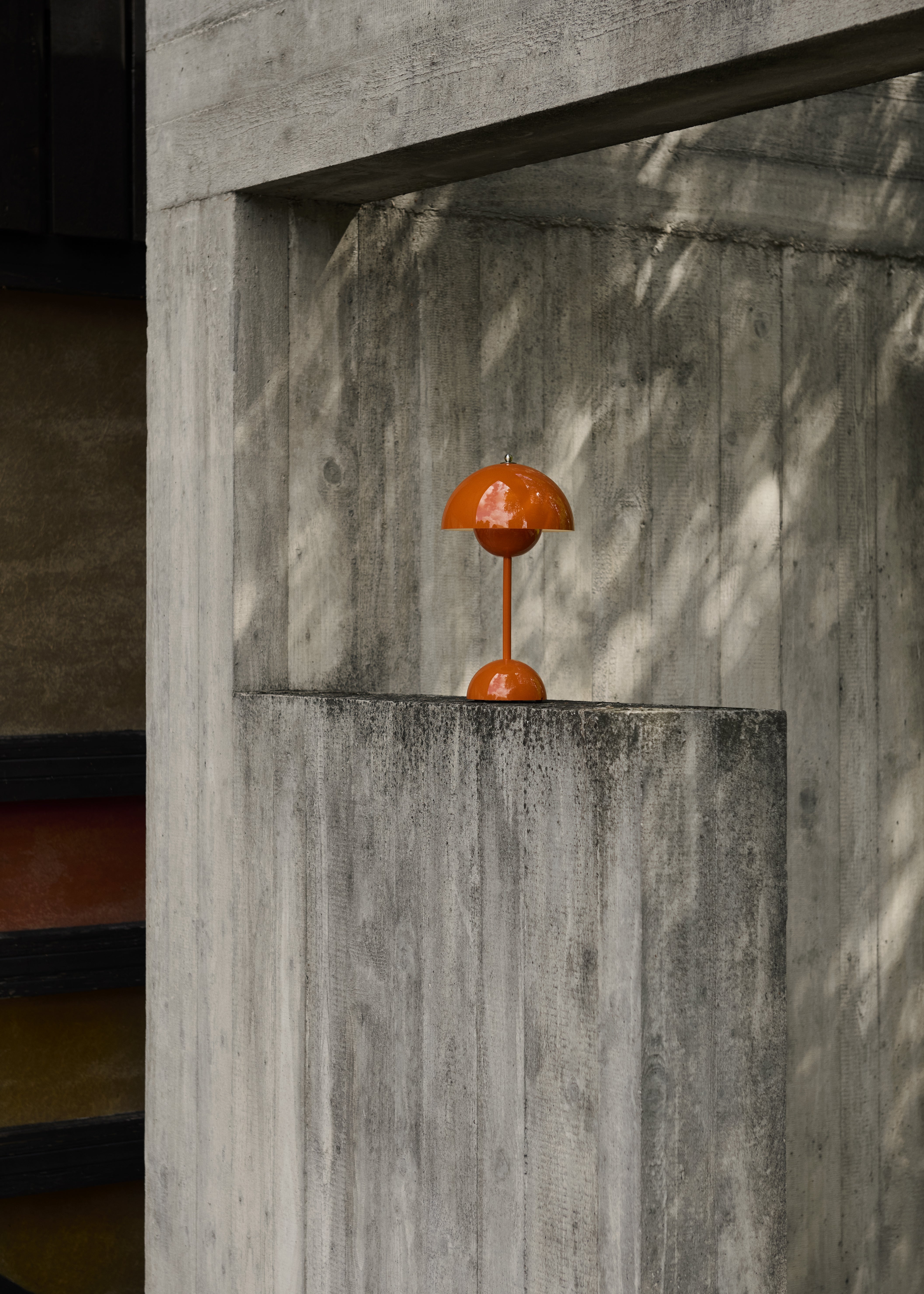 Draagbare lamp FLOWERPOT VP9 oranje