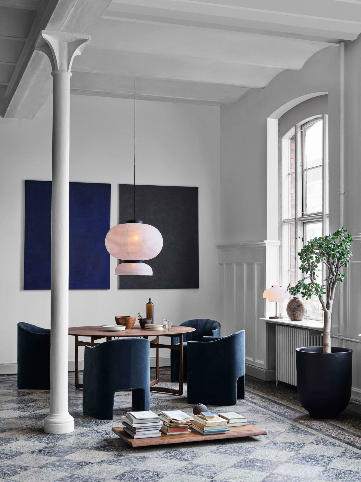 Gestoffeerde LOAFER SC24 fauteuil met armleuningen
