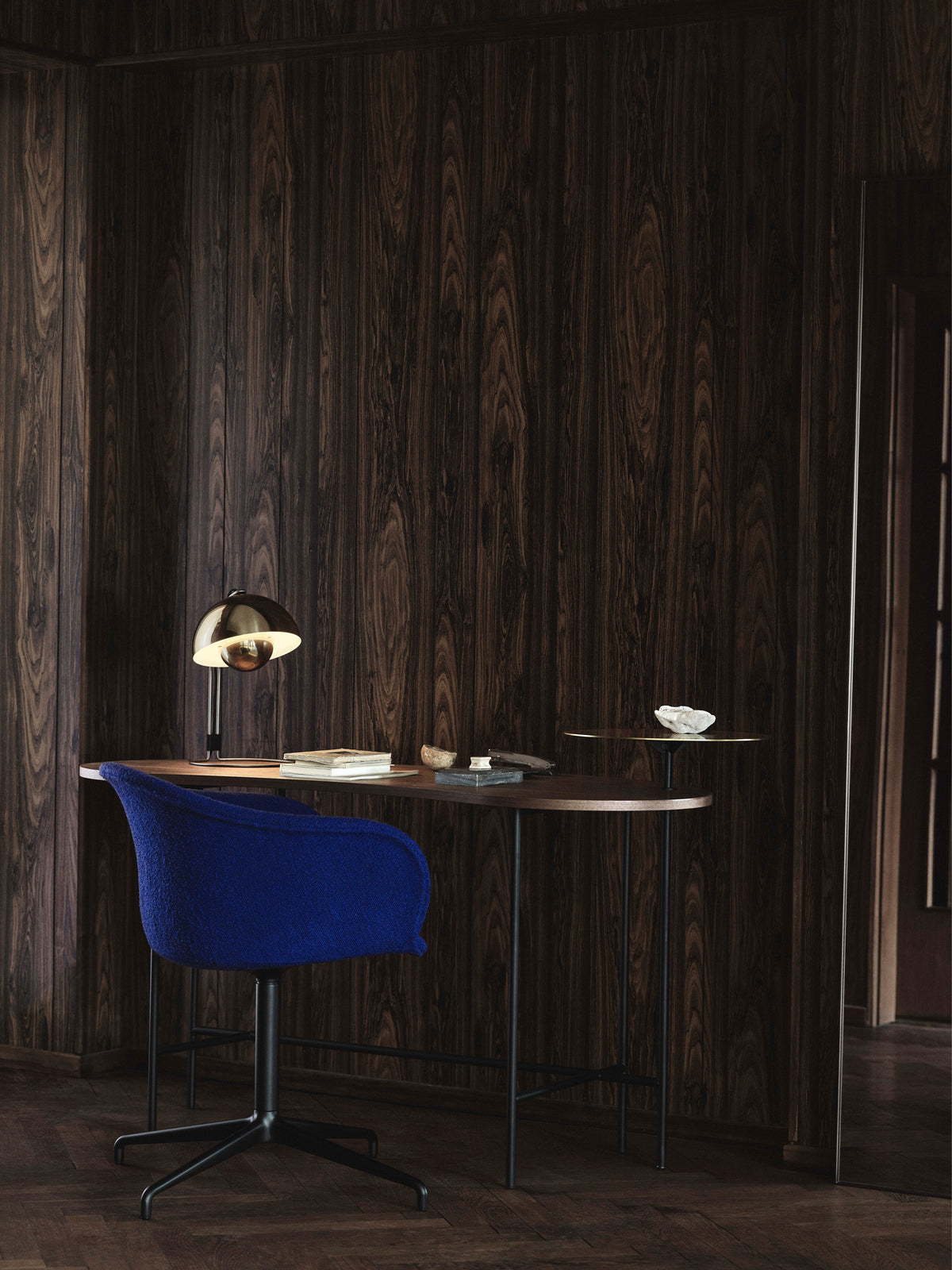 ELEFY JH30 stoel beige met eiken basis