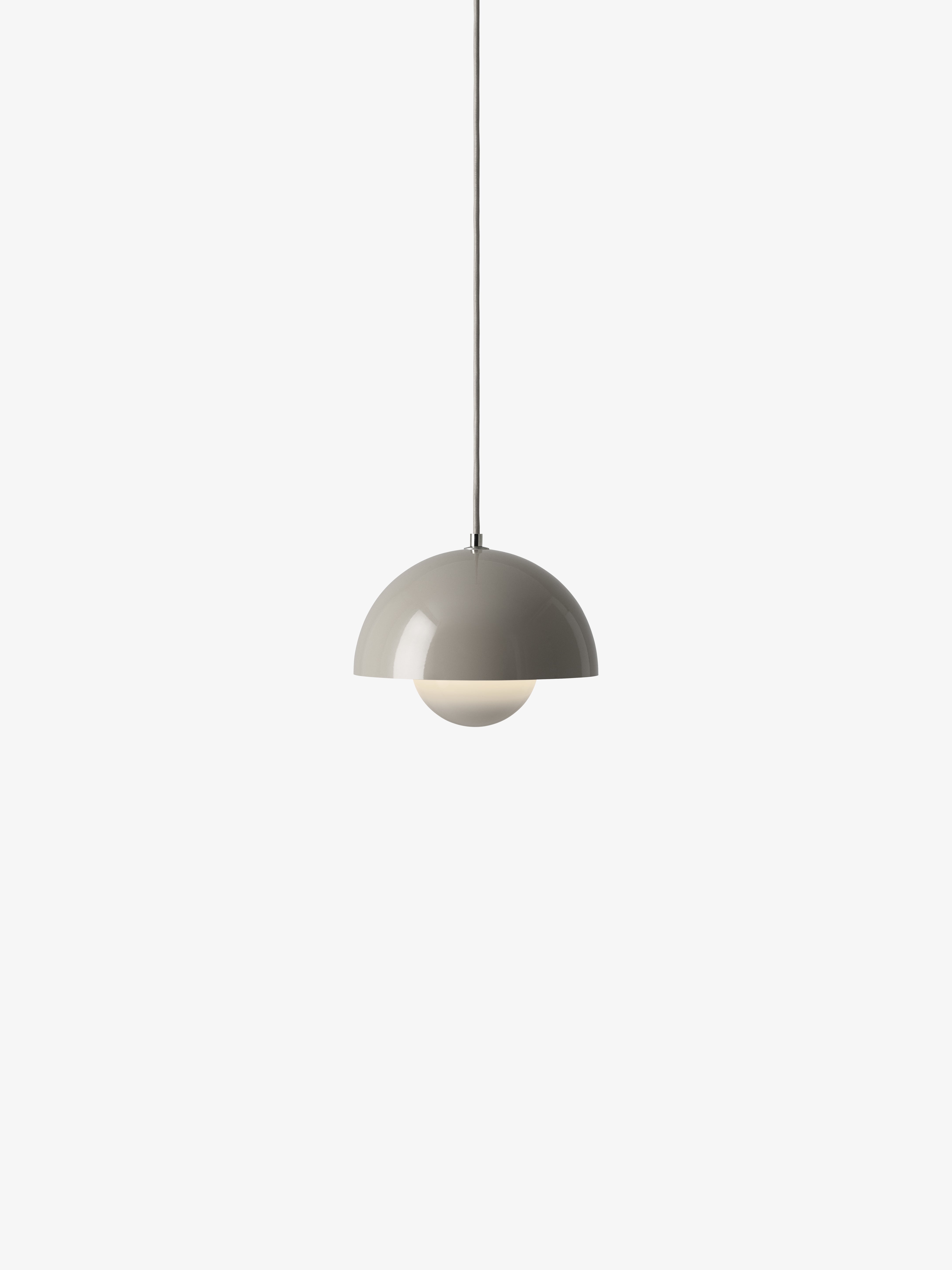 Hanglamp FLOWERPOT grijsbeige