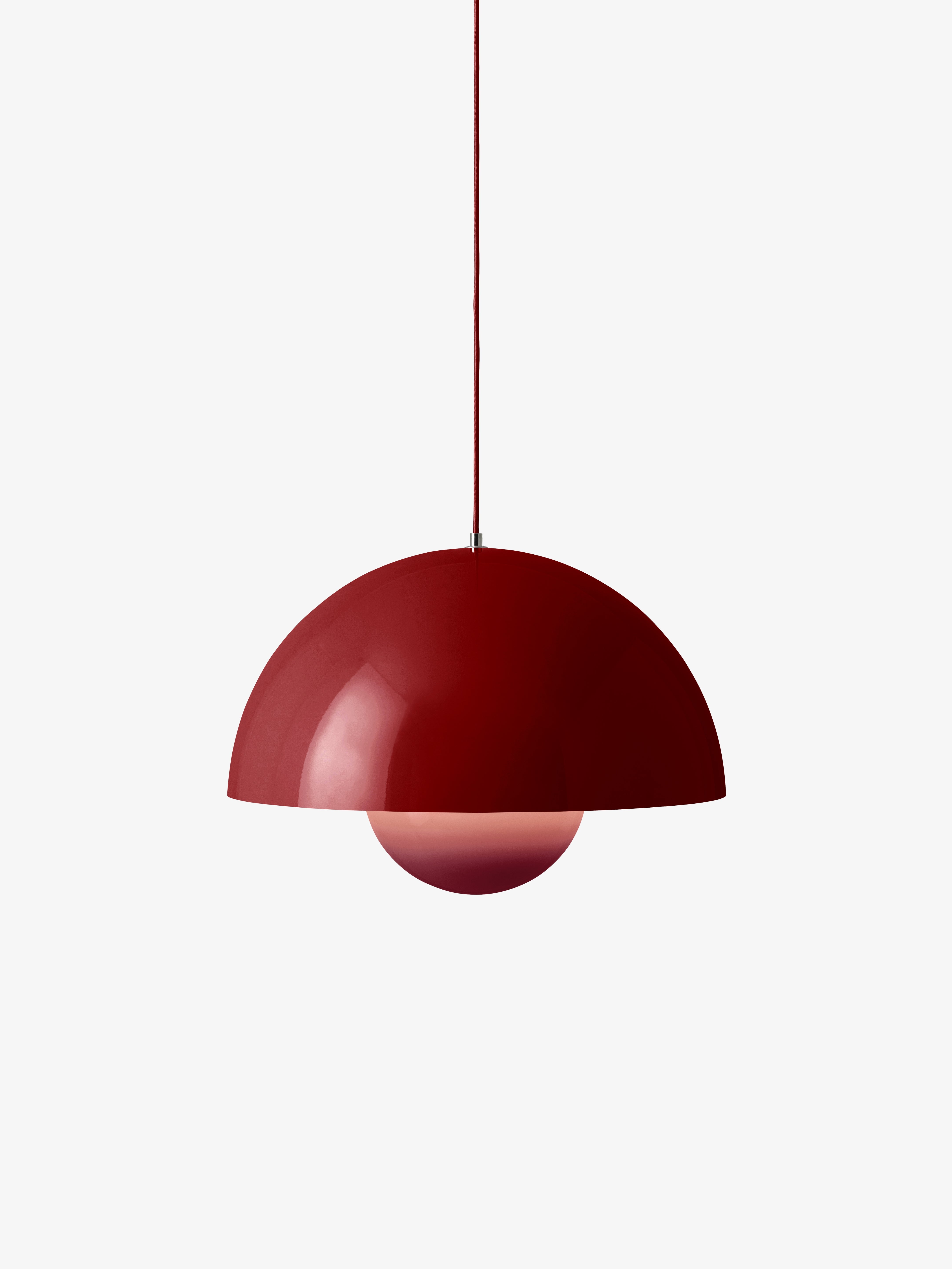 hanglamp FLOWERPOT wijnrood