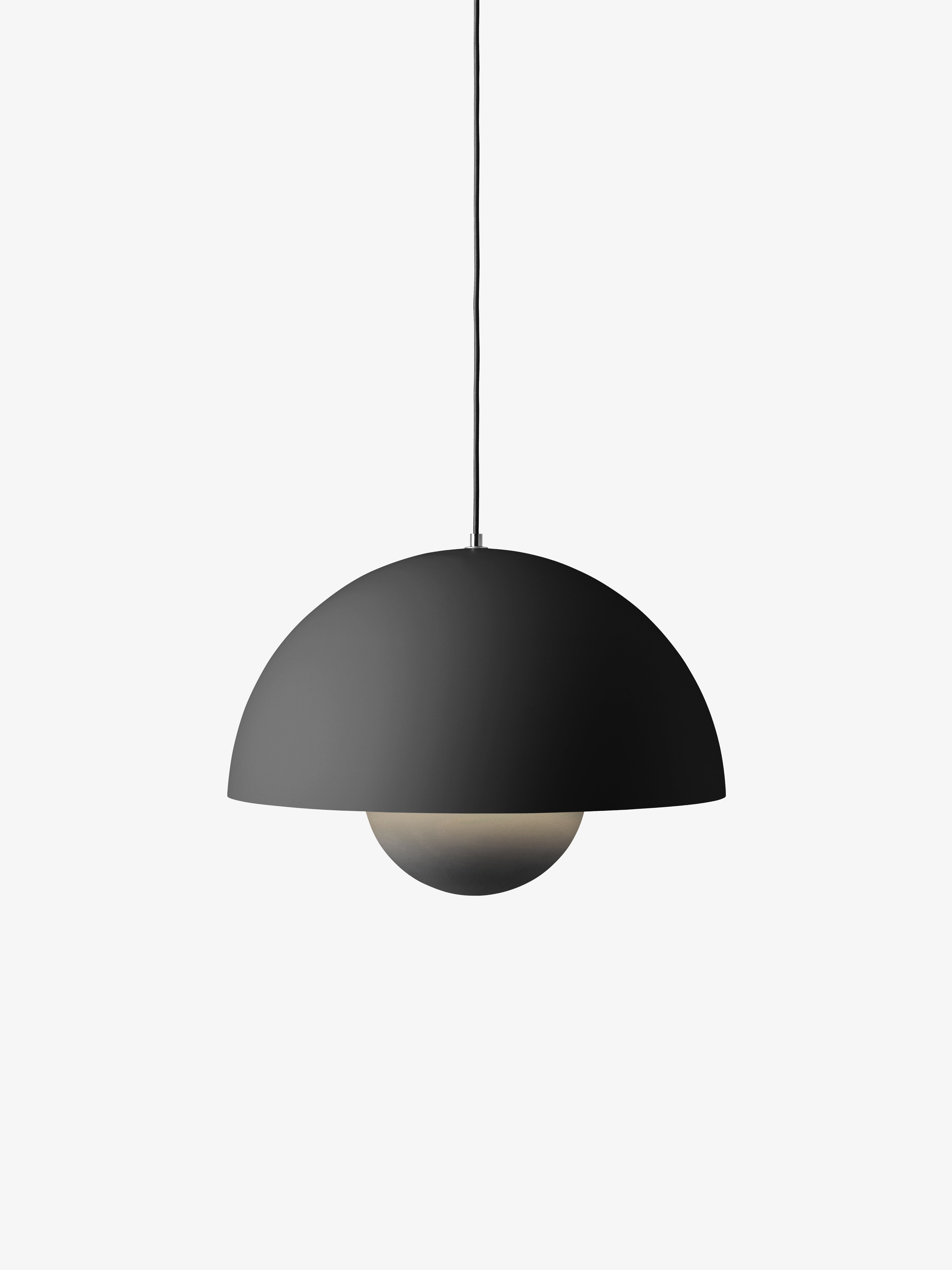 Hanglamp FLOWERPOT mat zwart
