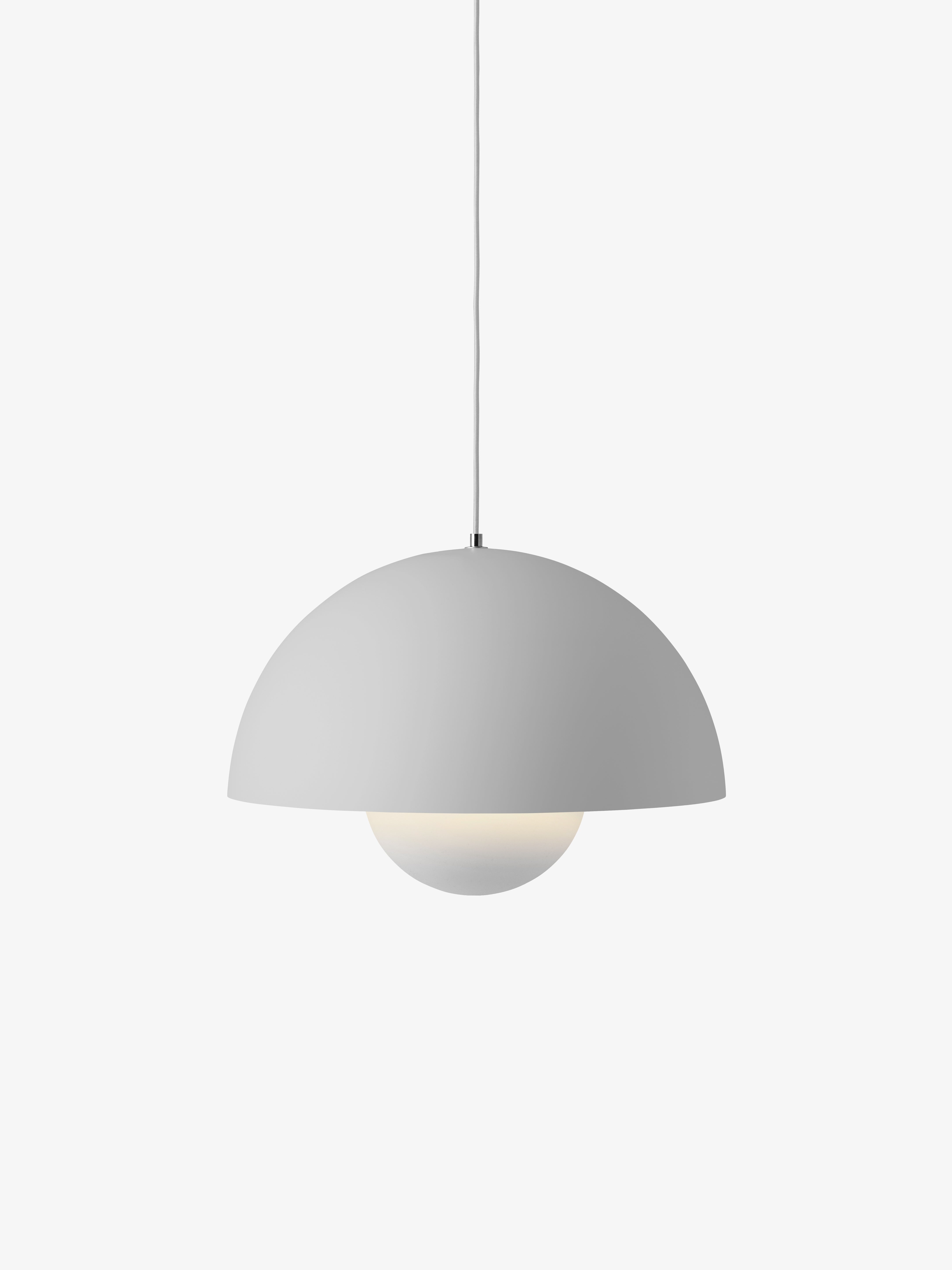 Hanglamp FLOWERPOT mat lichtgrijs
