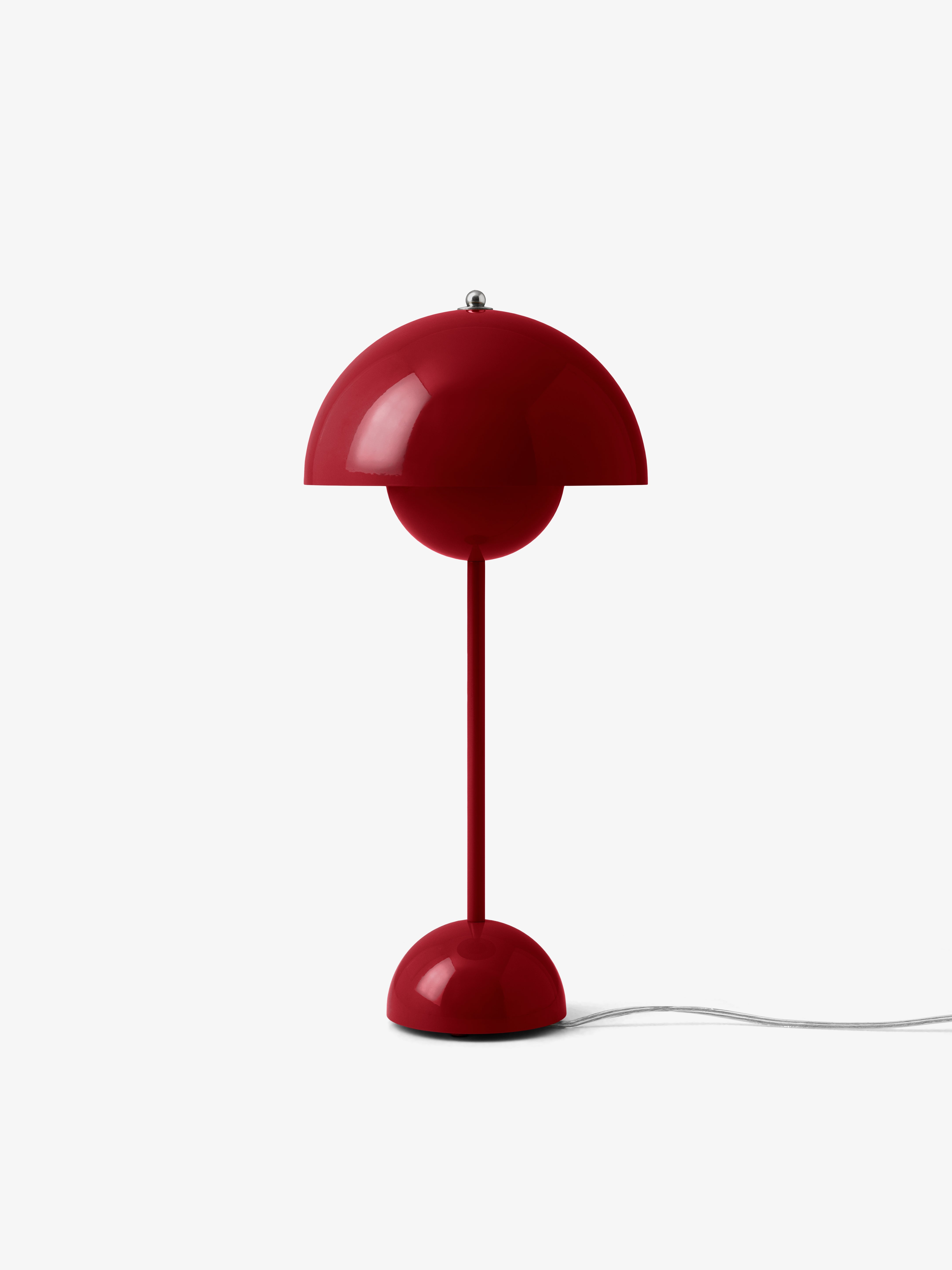 tafellamp FLOWERPOT VP3 wijnrood