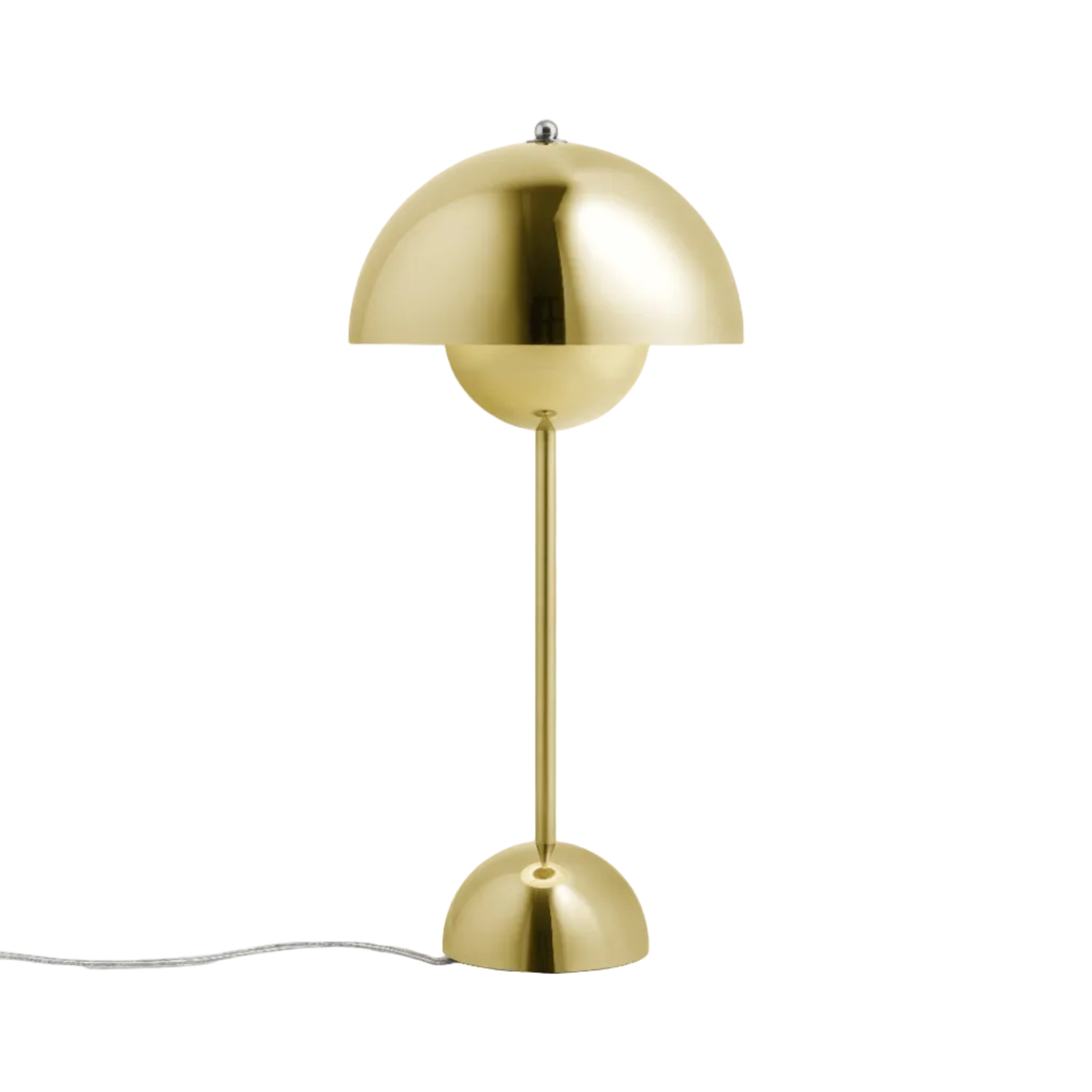 Tafellamp FLOWERPOT VP3 in messing
