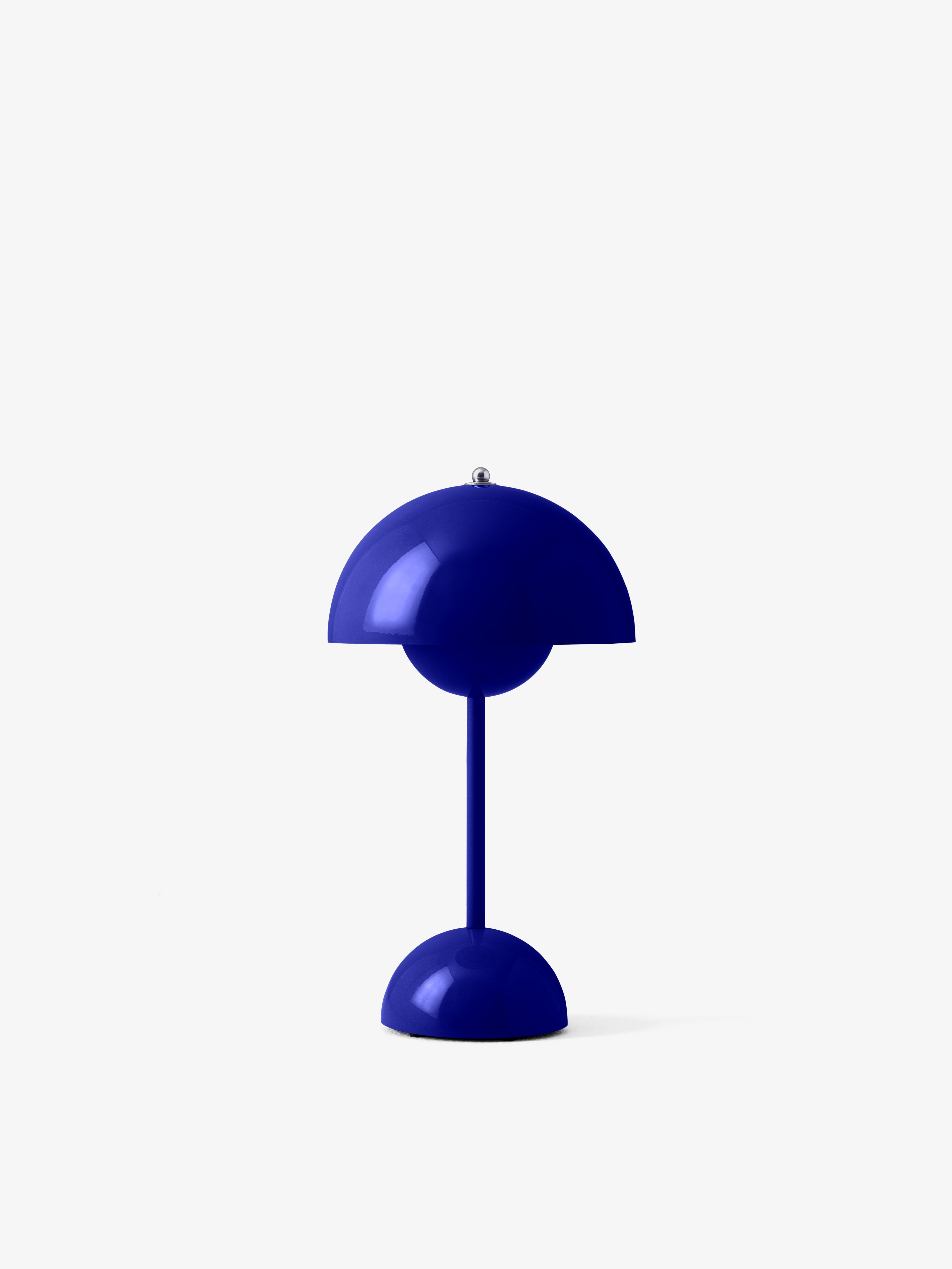 Draagbare lamp FLOWERPOT VP9 kobaltblauw