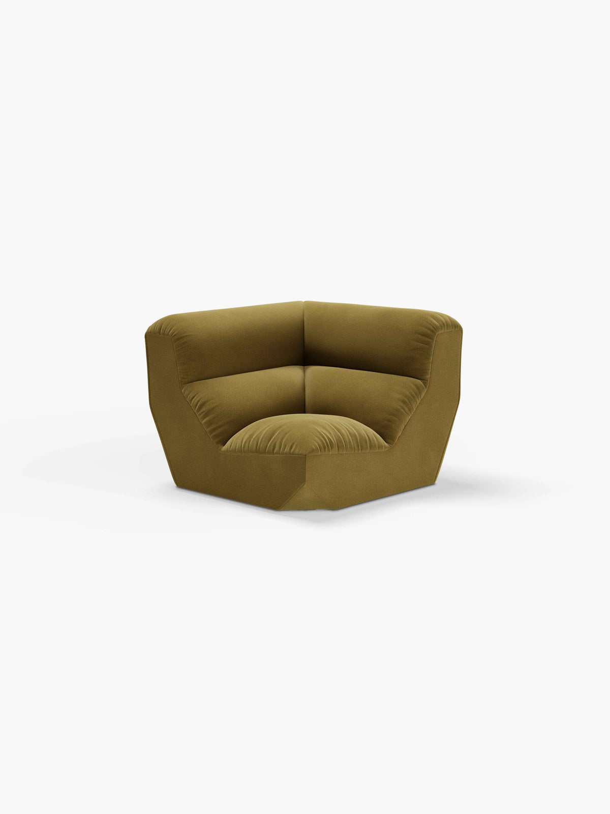 Modulaire sofa HI LO AV55 - gestoffeerd hoekmodule