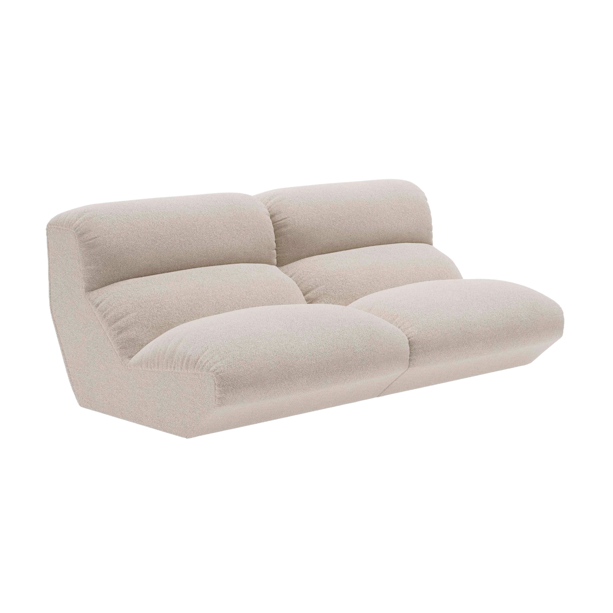 Modulaire 3-zitsbank HI LO beige