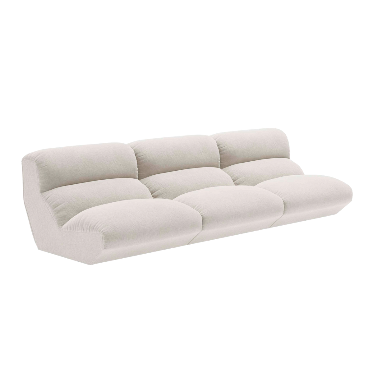 Modulaire 4-persoonsbank HI LO crème
