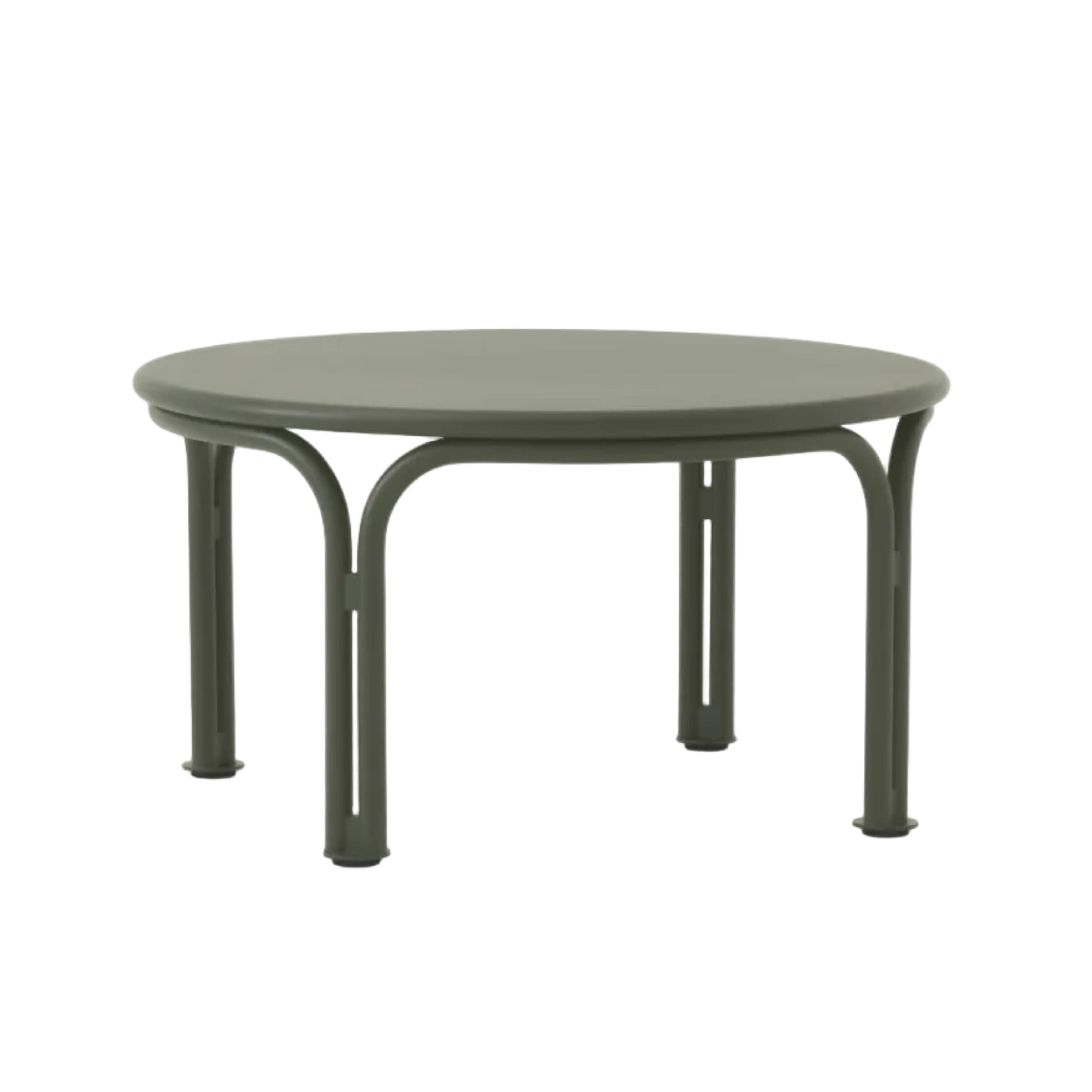 Buiten salontafel THORVALD donkergroen