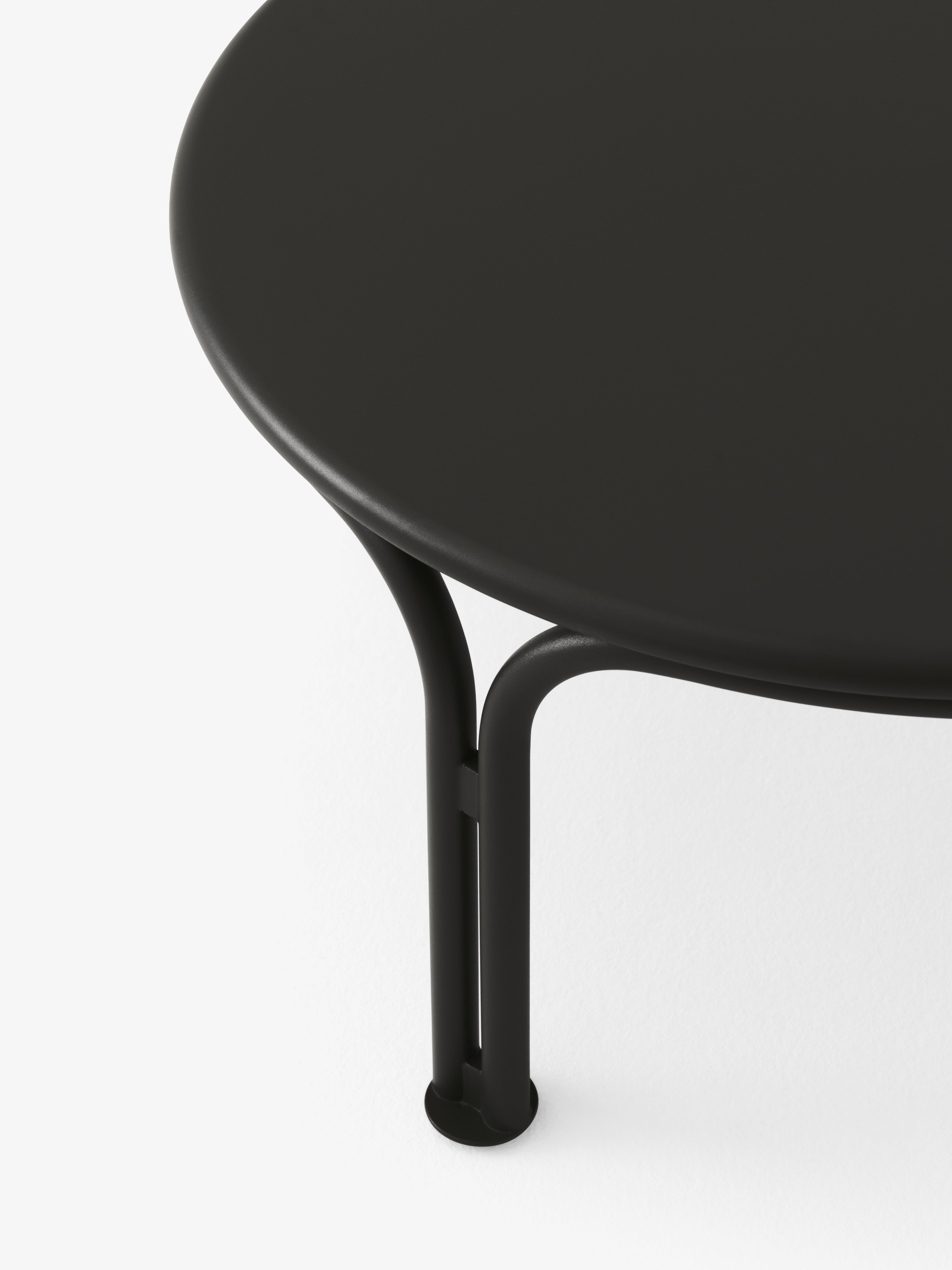 Buiten koffie tafel THORVALD zwart