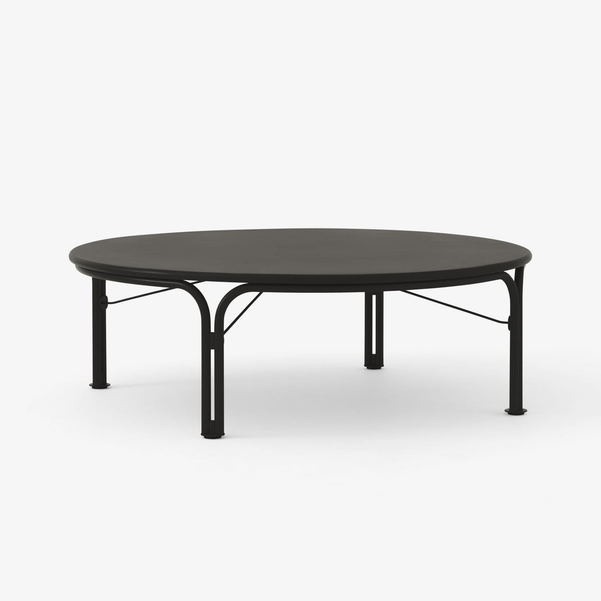 Buiten koffie tafel THORVALD zwart