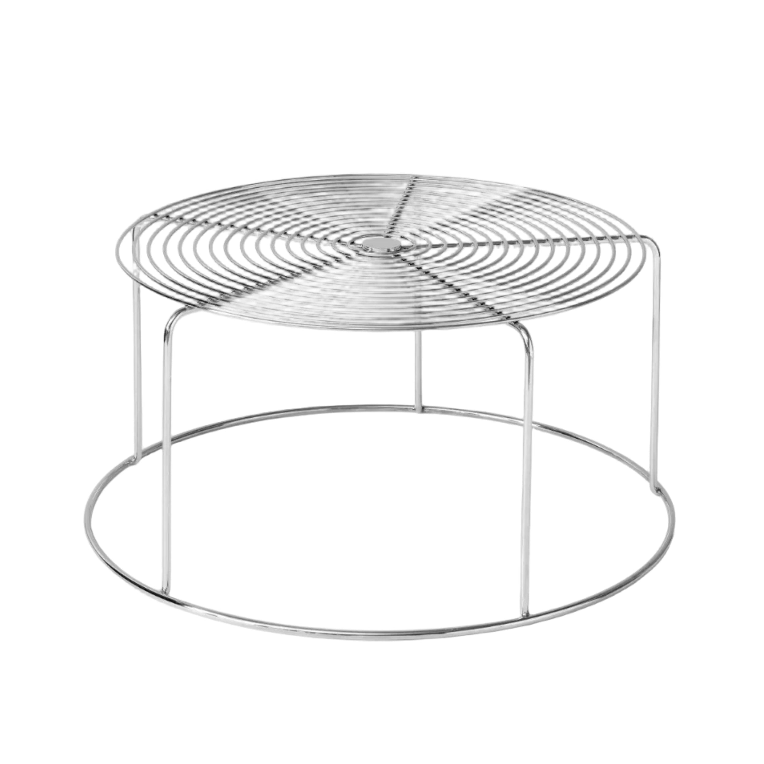 Salontafel WIRE VP17 gepolijst staal