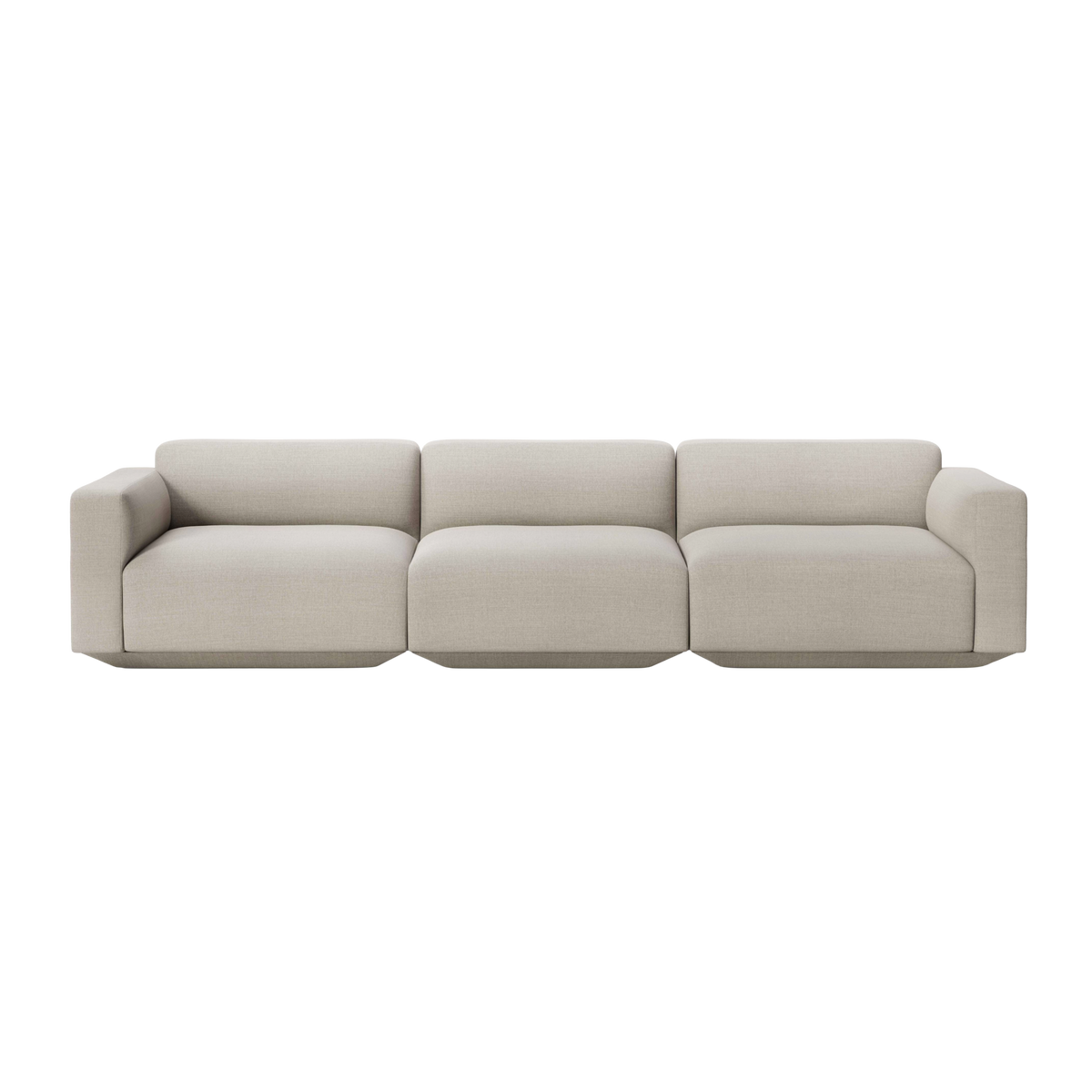 Modulaire 4-persoons sofa DEVELIUS crème