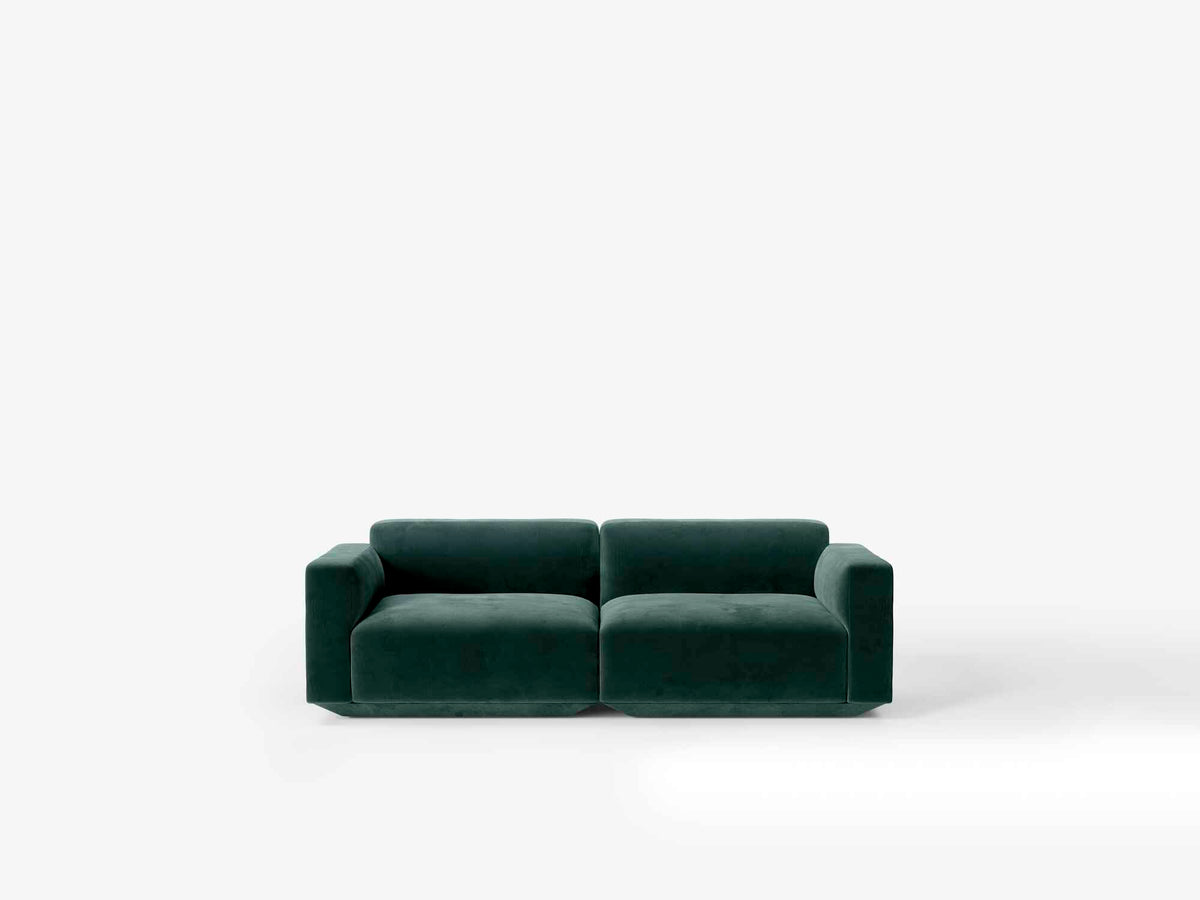Sofa 3-zits DEVELIUS MELLOW gestoffeerd