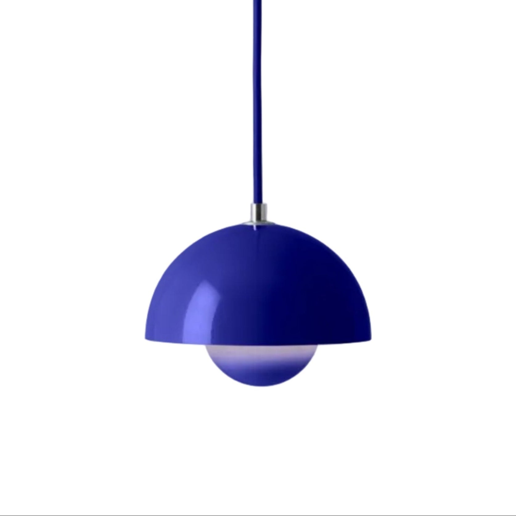 Hanglamp FLOWERPOT kobaltblauw