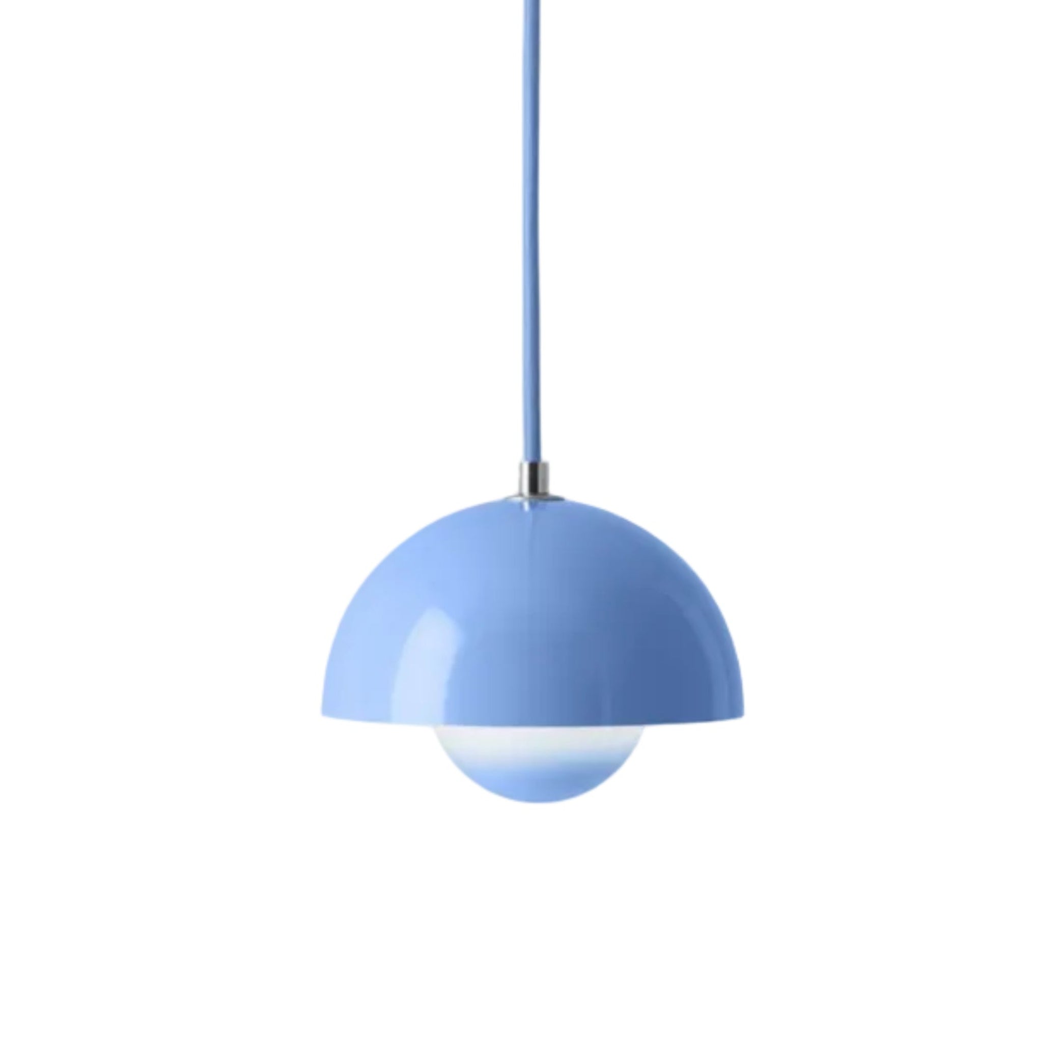 Hanglamp FLOWERPOT lichtblauw