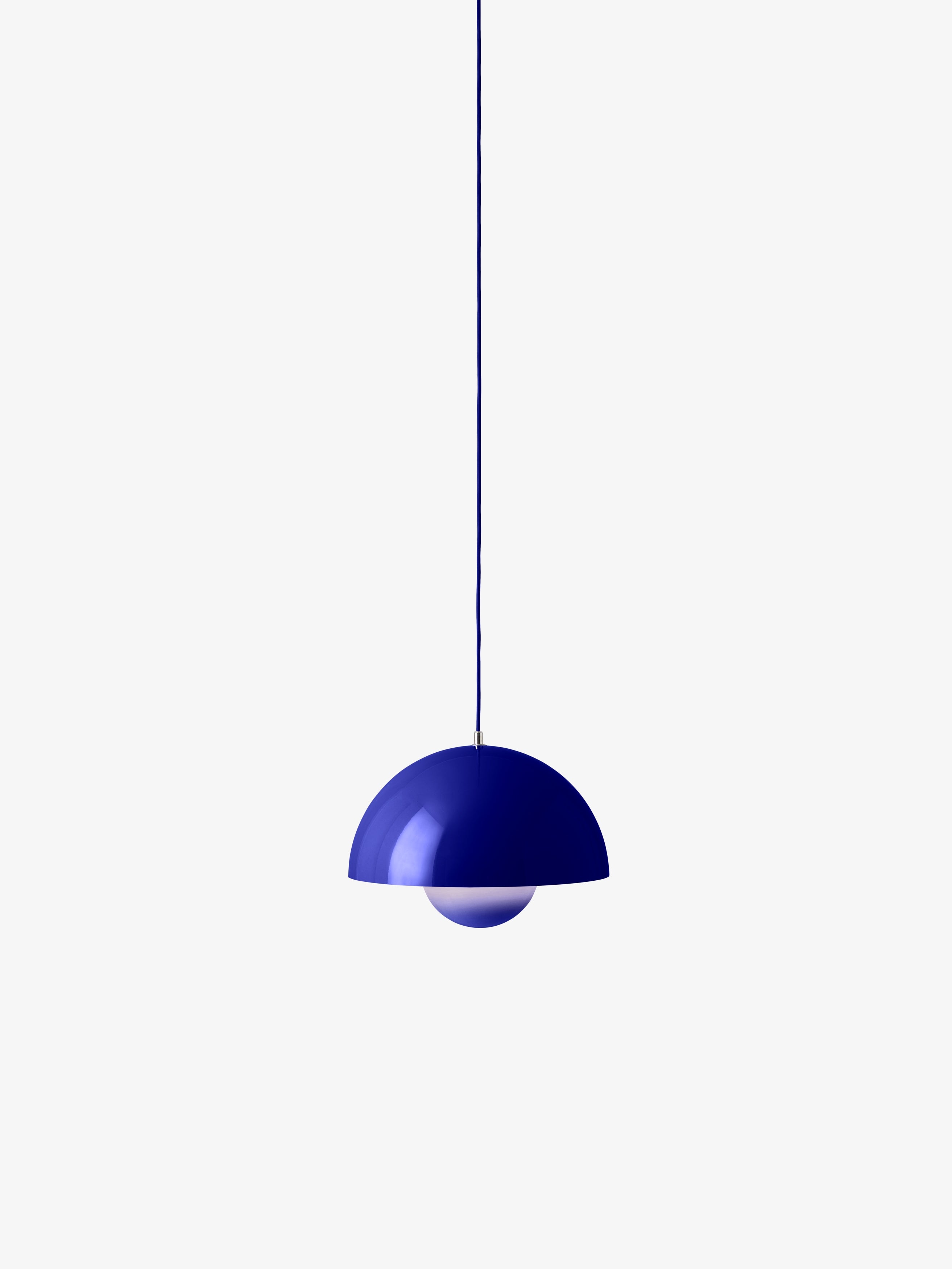 Hanglamp FLOWERPOT kobaltblauw