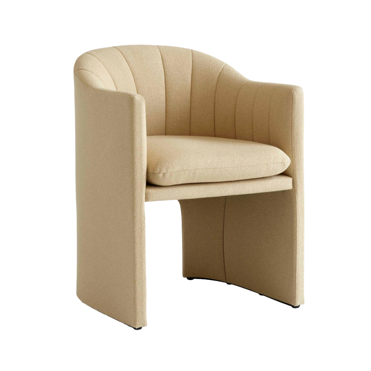 Gestoffeerde LOAFER SC24 fauteuil met armleuningen