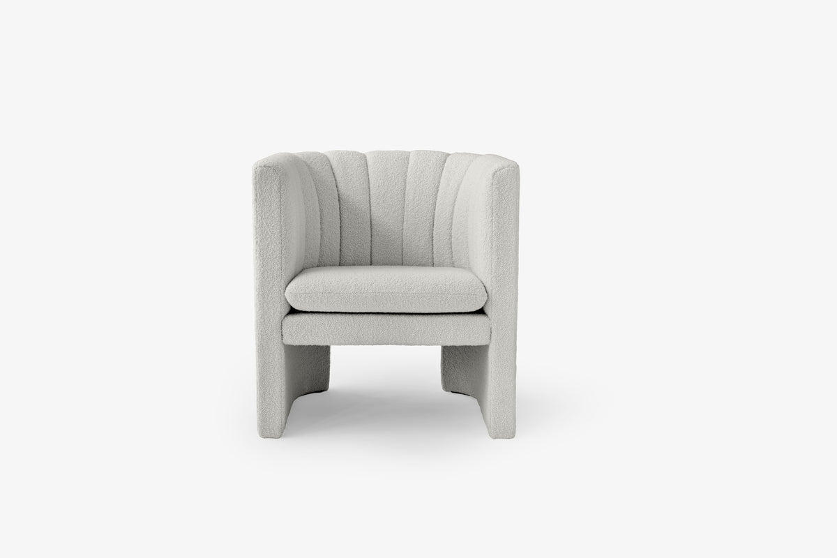Gestoffeerde LOAFER SC23 fauteuil met armleuningen