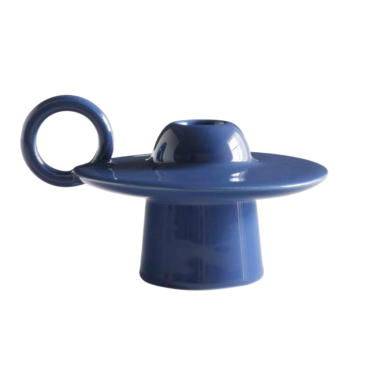 Kaarsenhouder MOMENTO JH39 blauw