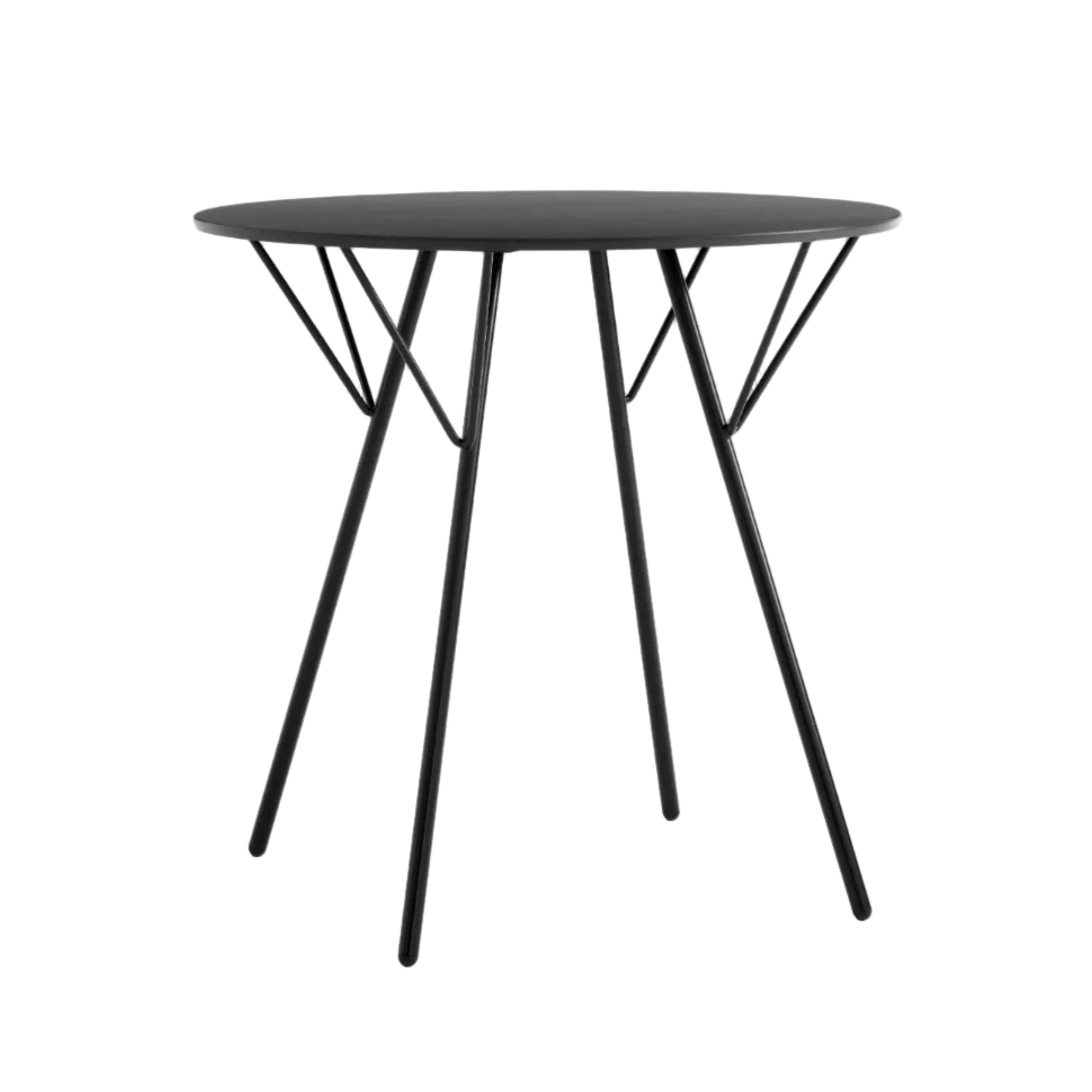 Ronde buiten tafel RFH zwart