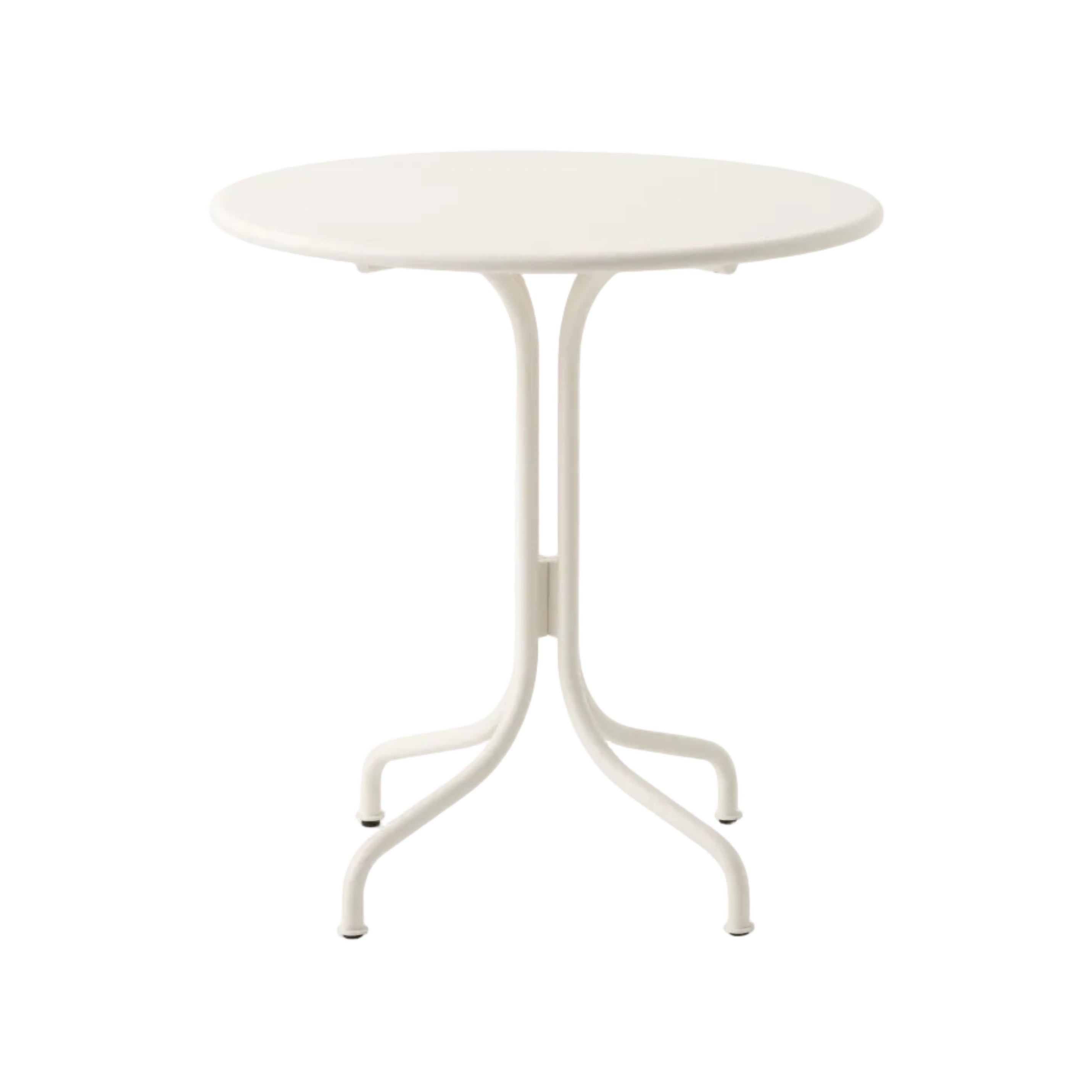 Ronde buitentafel THORVALD SC96 ivoorkleurig