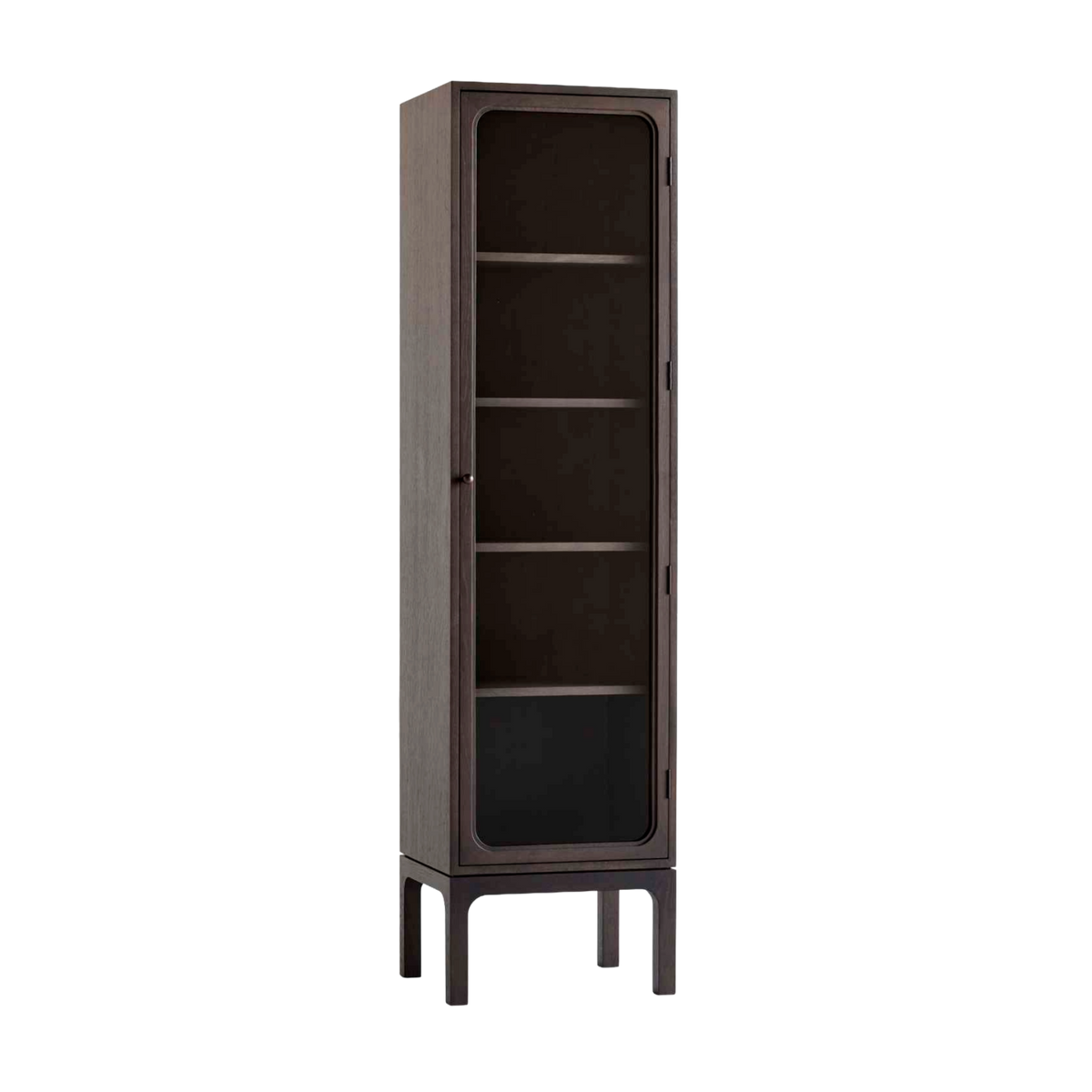 Vitrine TRACE SC87 donker gelakt eiken