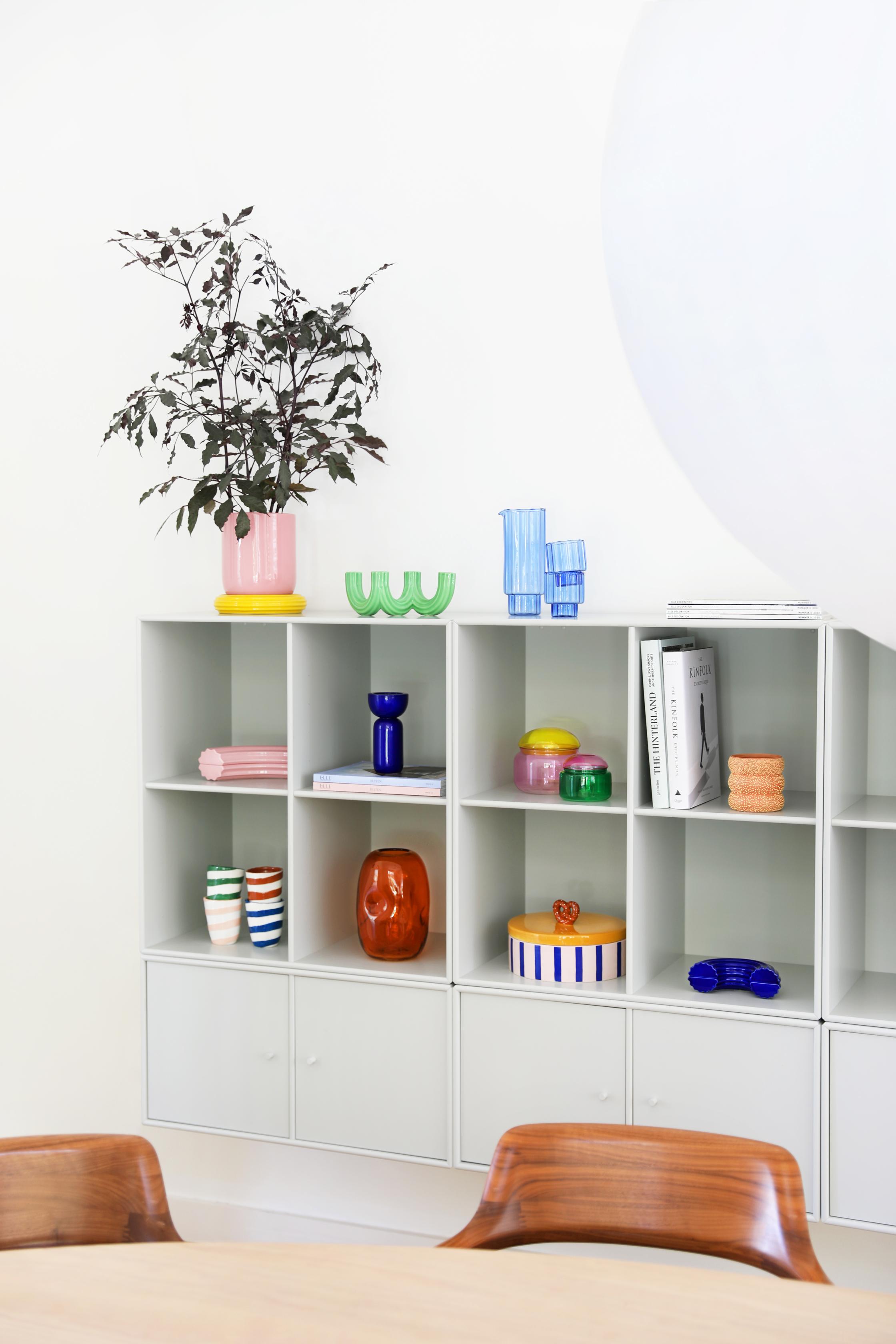 Vierarmiger Kerzenhalter CHURROS grün