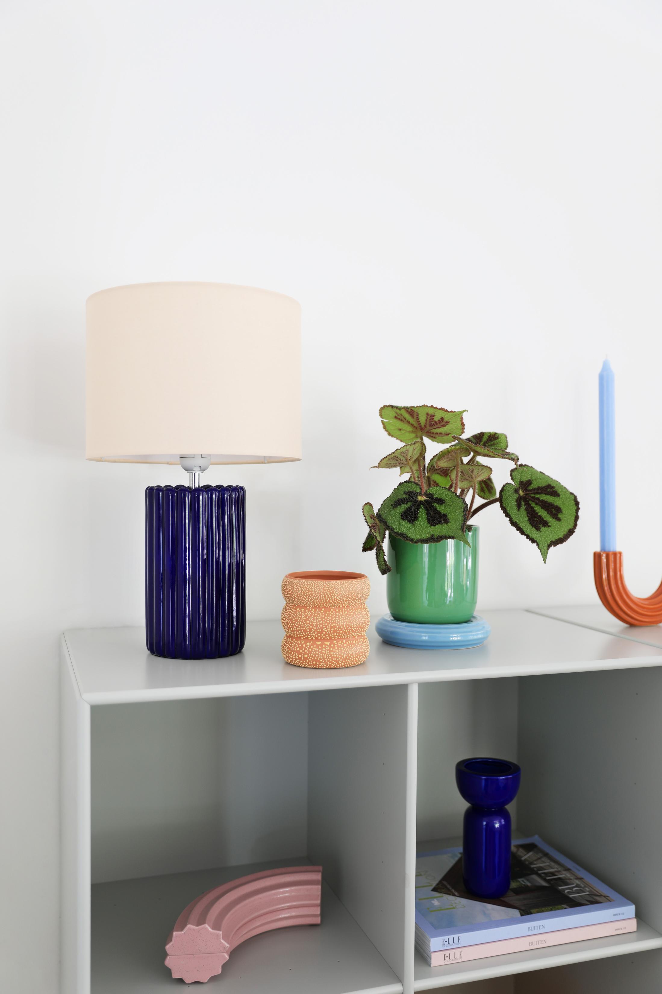 Vaas FLAB oranje met geel